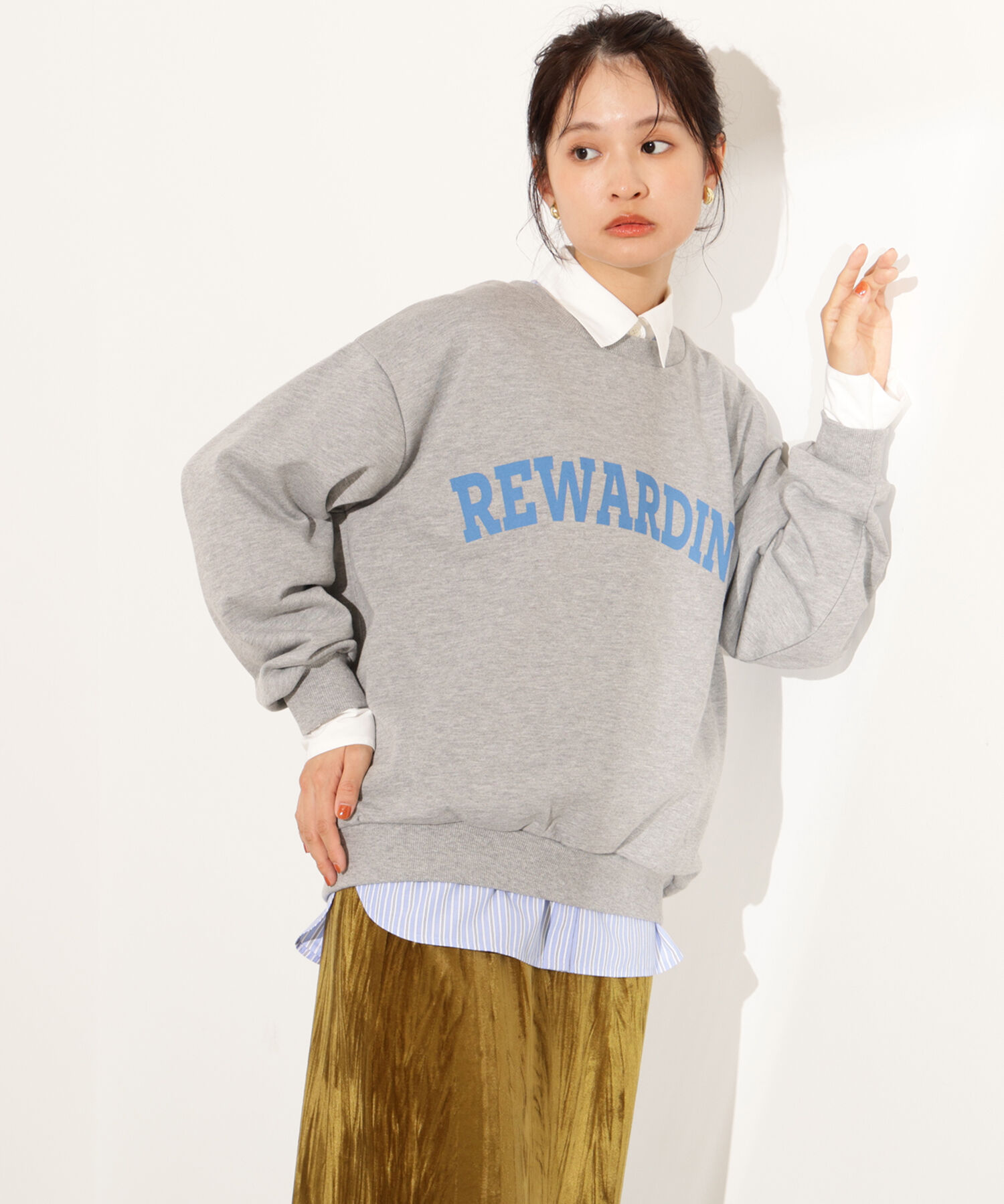  「カレッジロゴスウェット」|Tシャツ・カットソー|