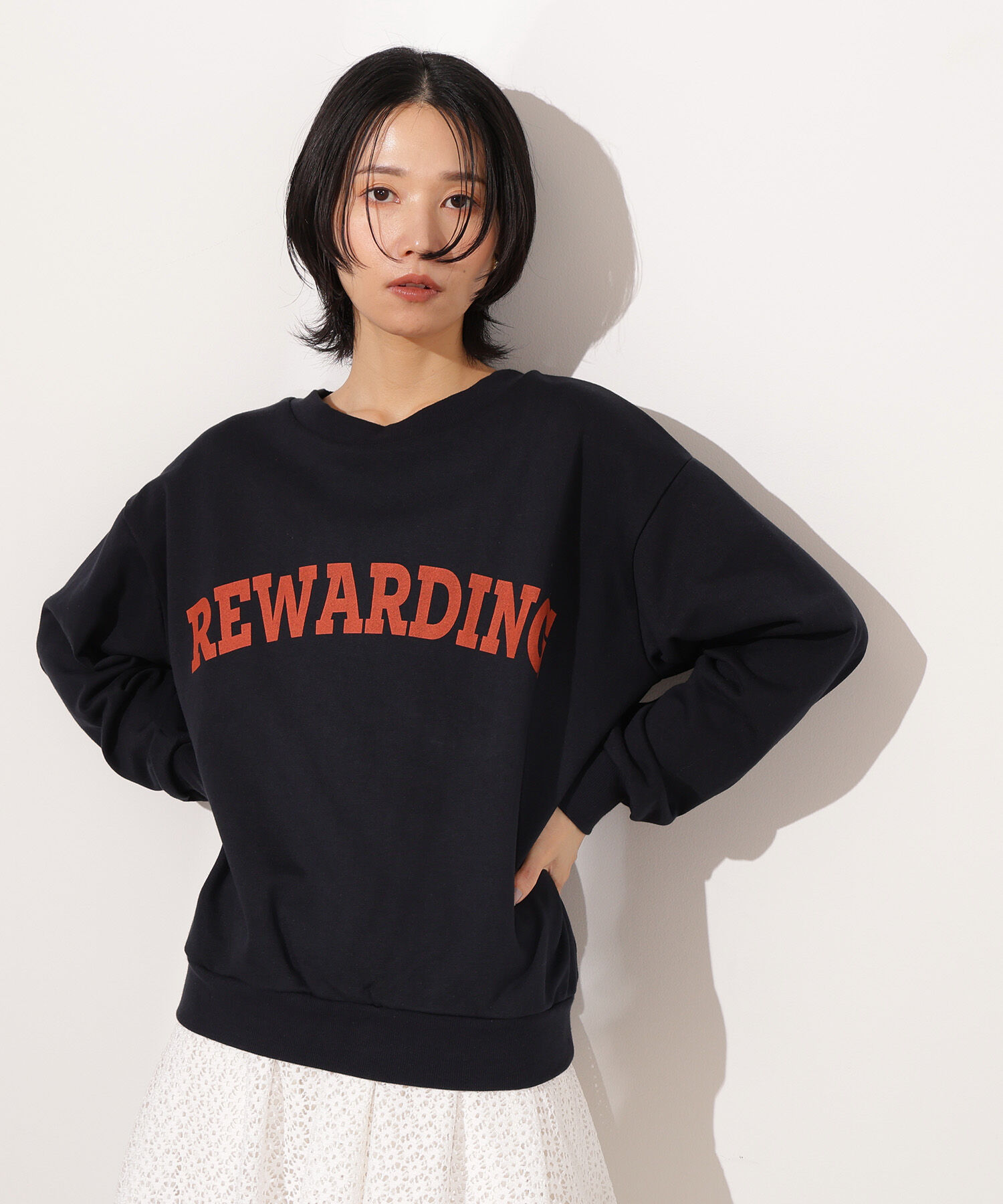  「カレッジロゴスウェット」|Tシャツ・カットソー|