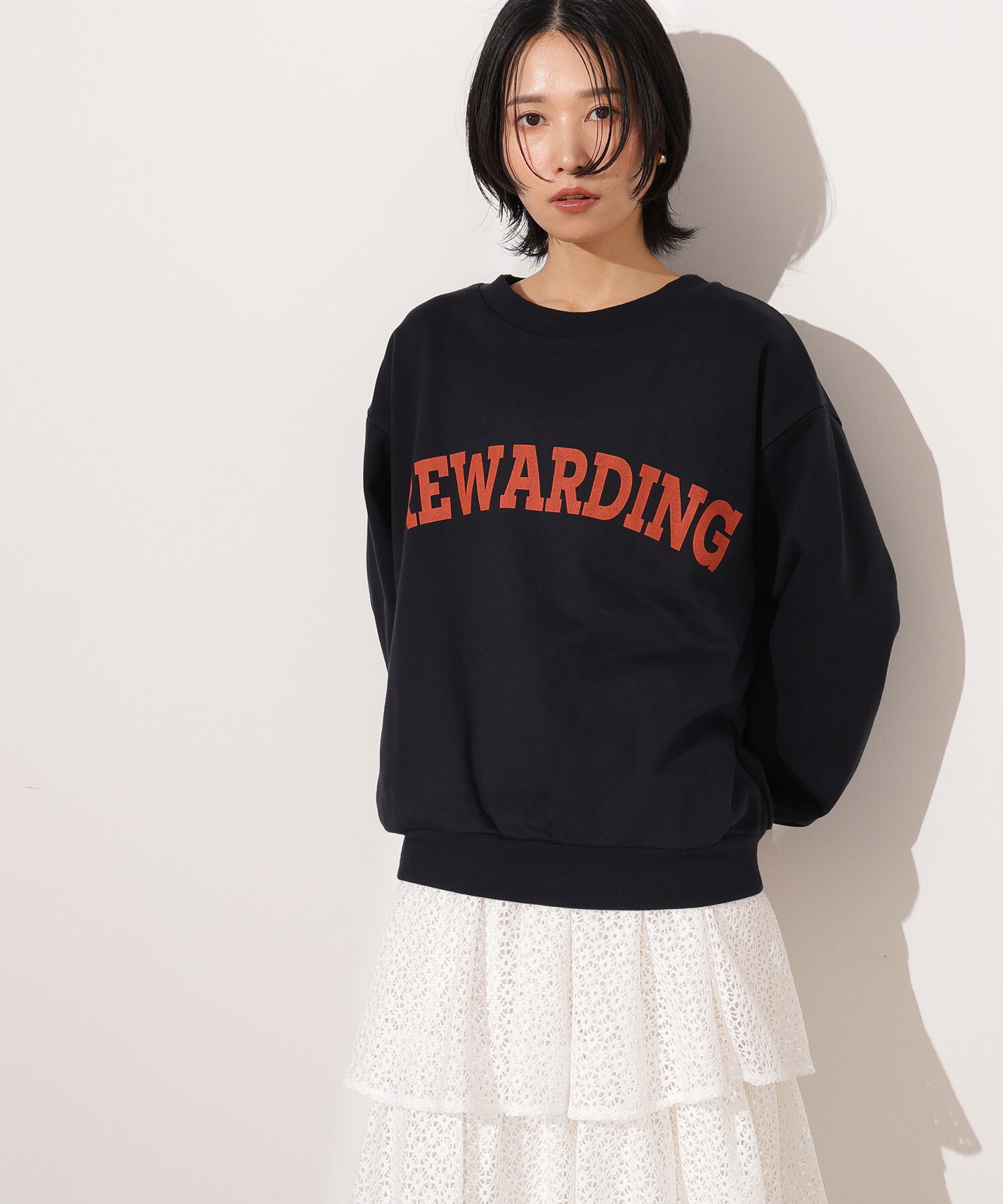  「カレッジロゴスウェット」|Tシャツ・カットソー|