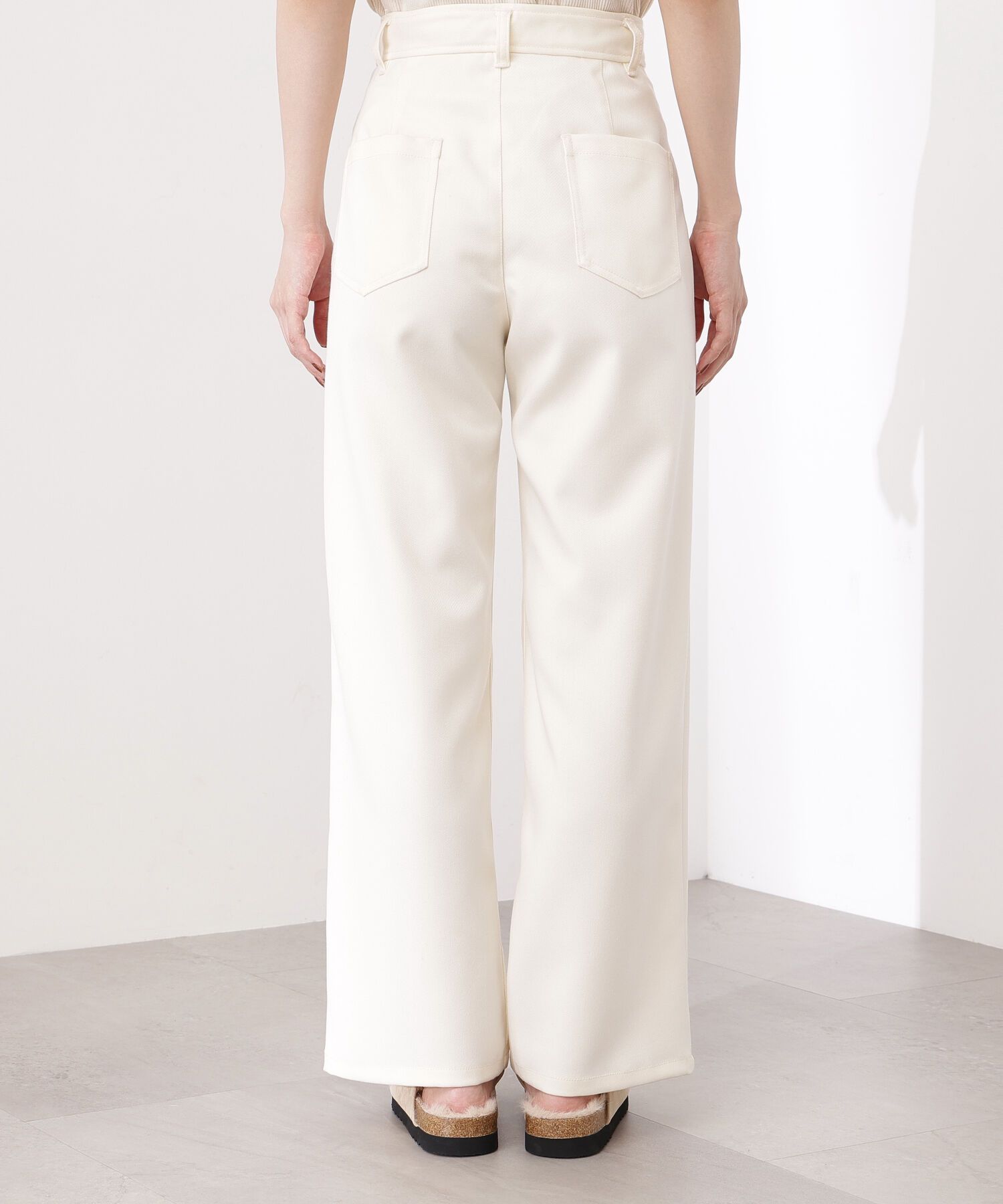  「ベーシックツイルワイドパンツ」|その他|