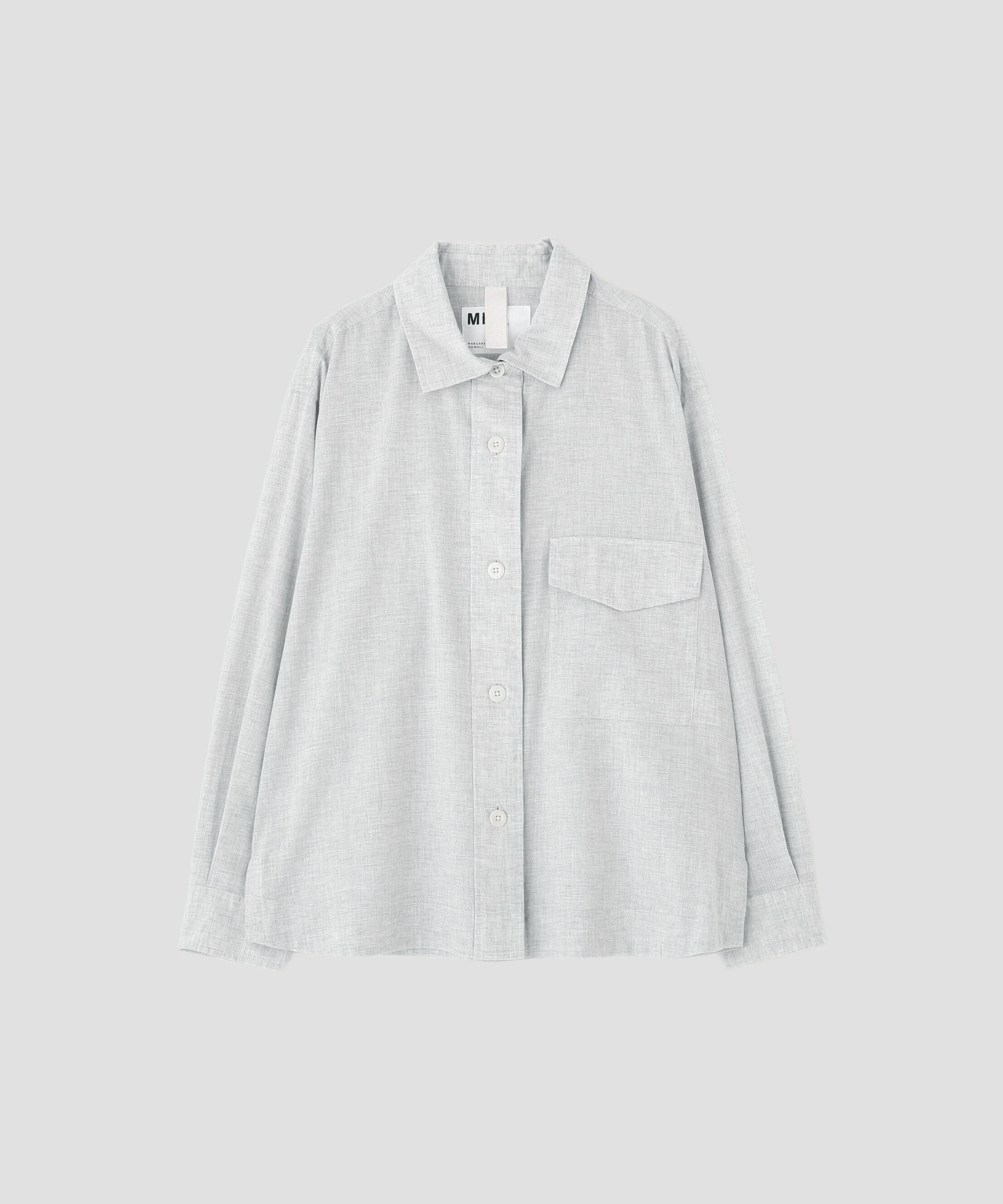 MHL.「TOP DYED COTTON POPLIN SHIRT」|シャツ・ブラウス|