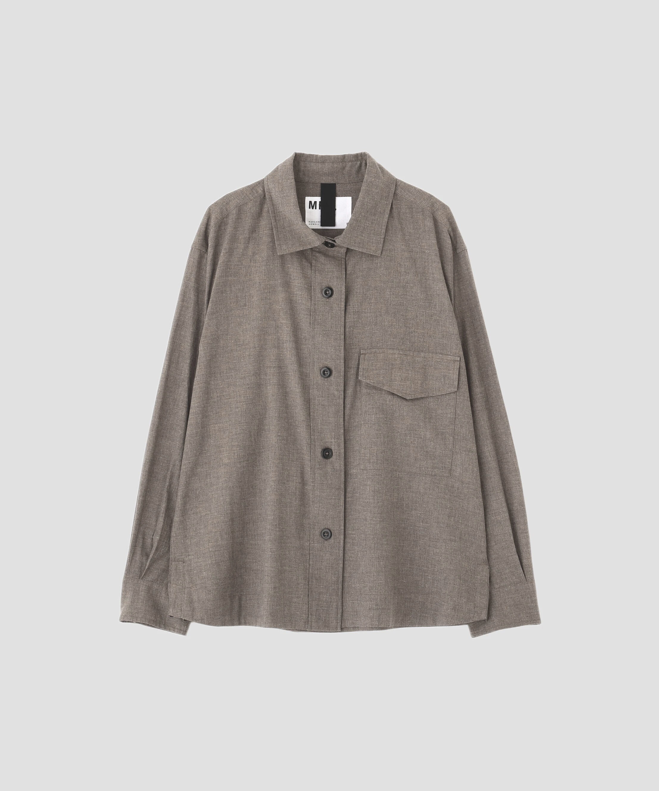 MHL.「TOP DYED COTTON POPLIN SHIRT」|シャツ・ブラウス|