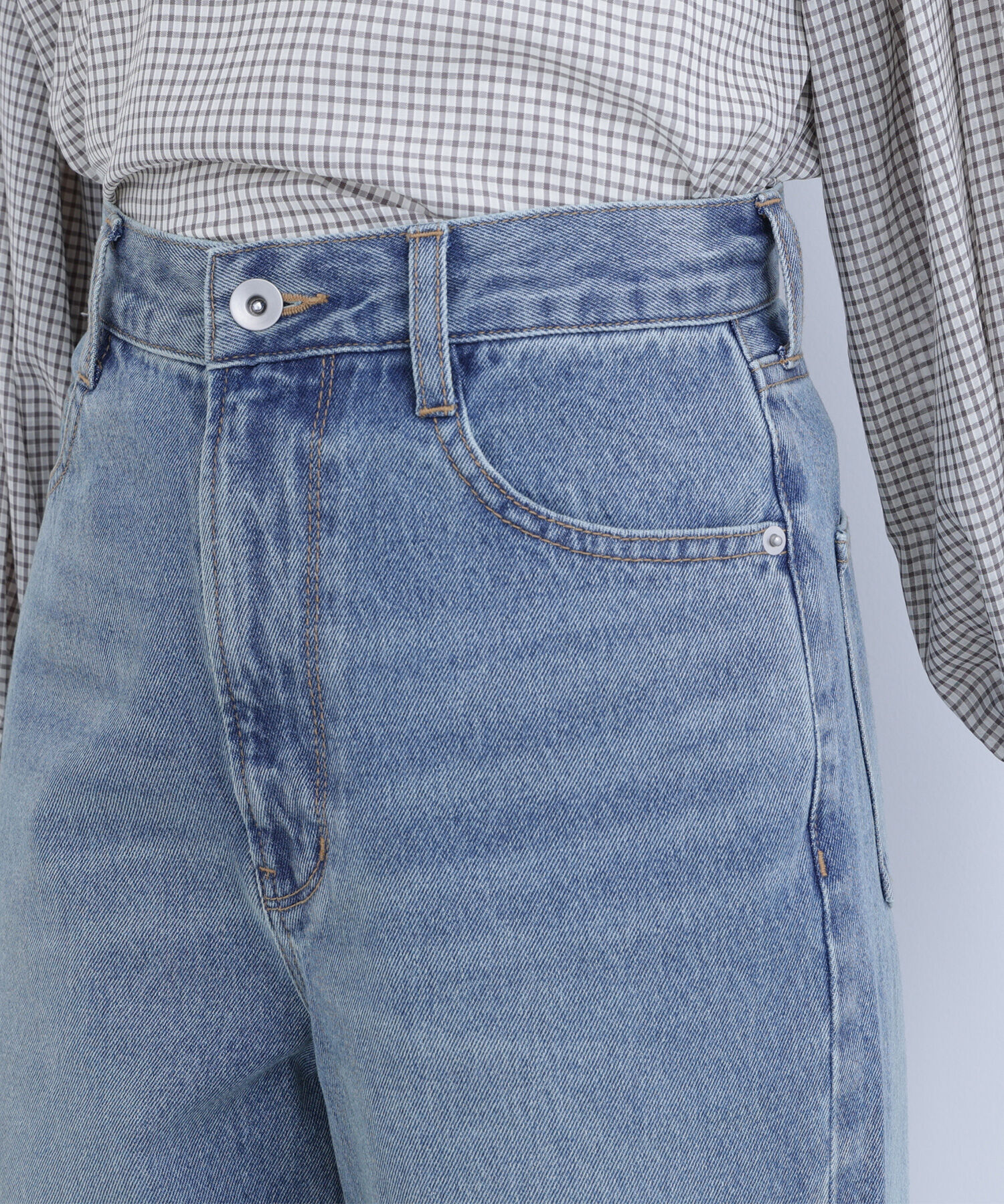  「ワイドストレートデニムパンツ」|その他|