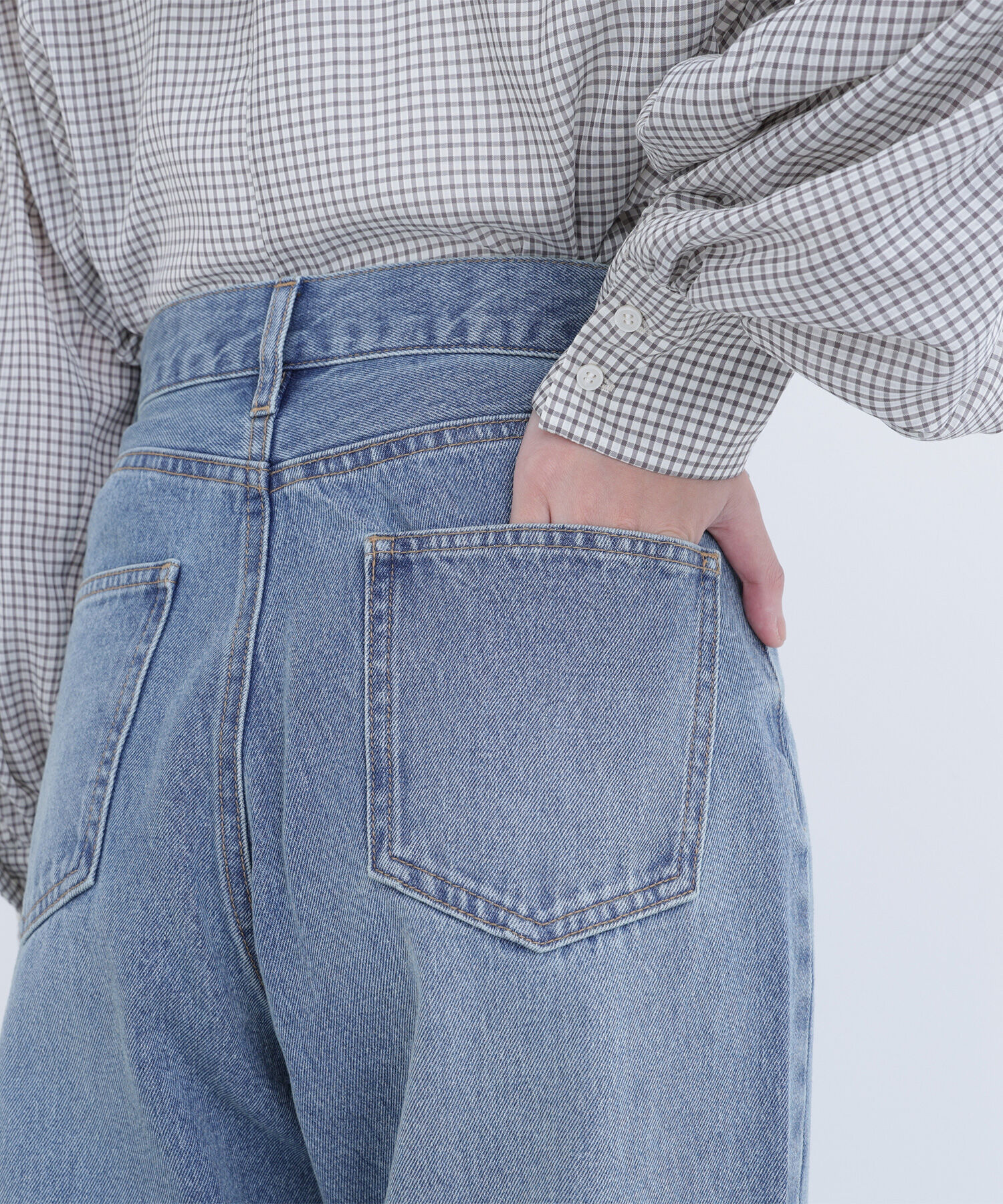  「ワイドストレートデニムパンツ」|その他|