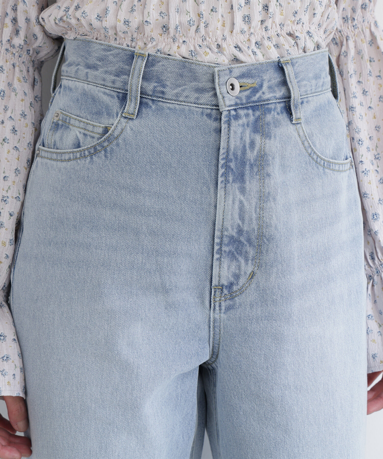  「ワイドストレートデニムパンツ」|その他|