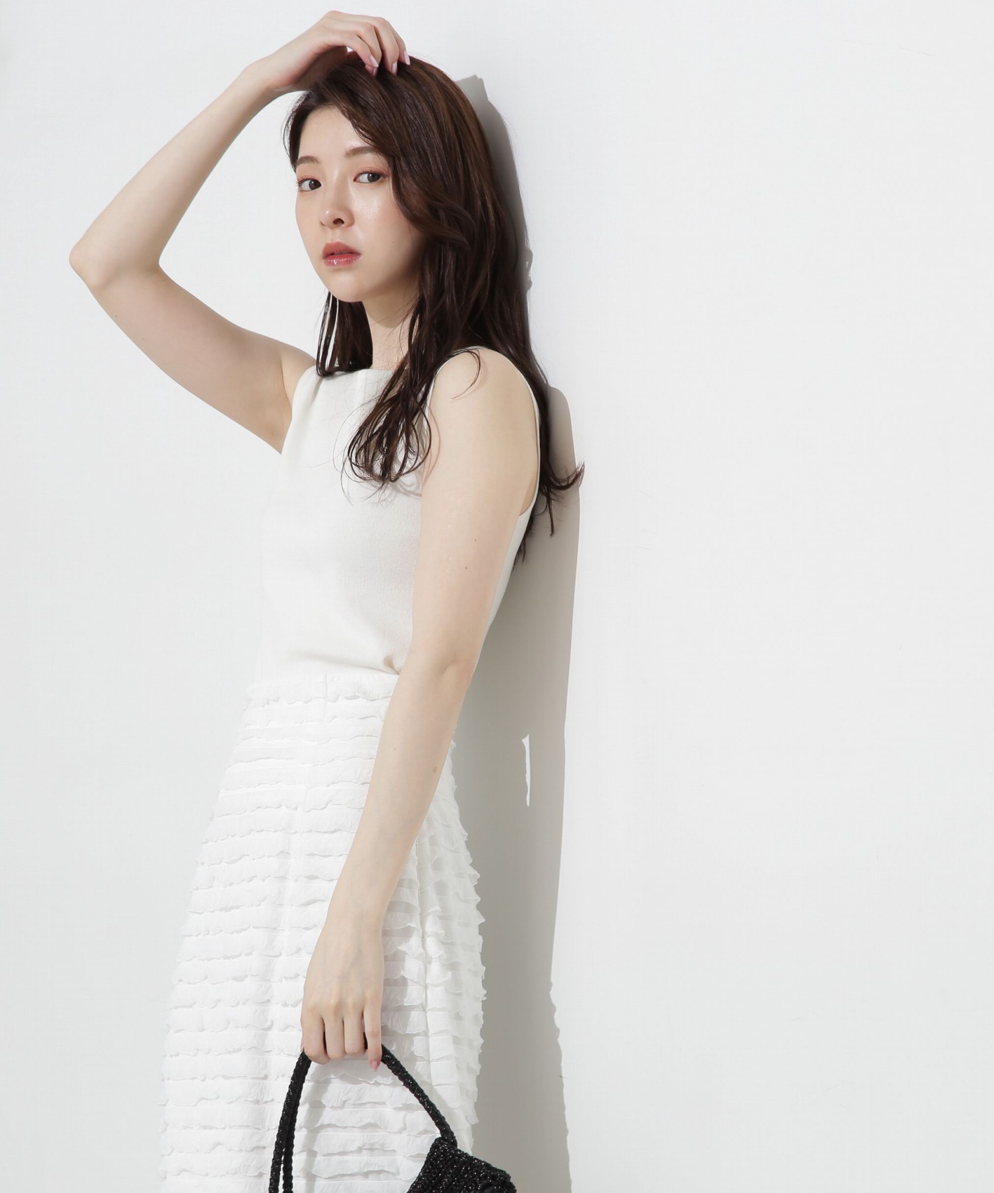 PROPORTION BODY DRESSING「前後2wayニットタンク」|ニット・セーター|