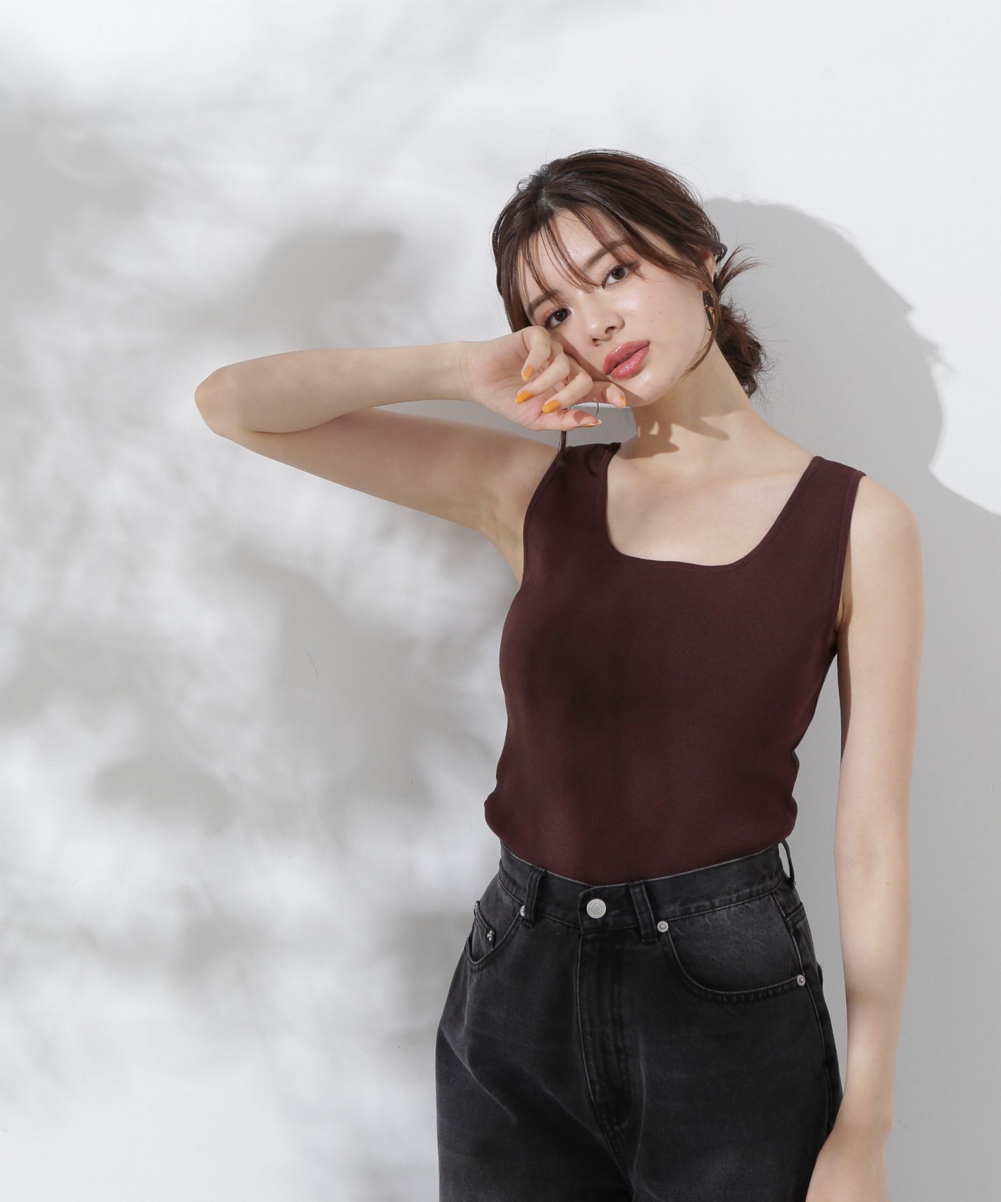 PROPORTION BODY DRESSING「前後2wayニットタンク」|ニット・セーター|