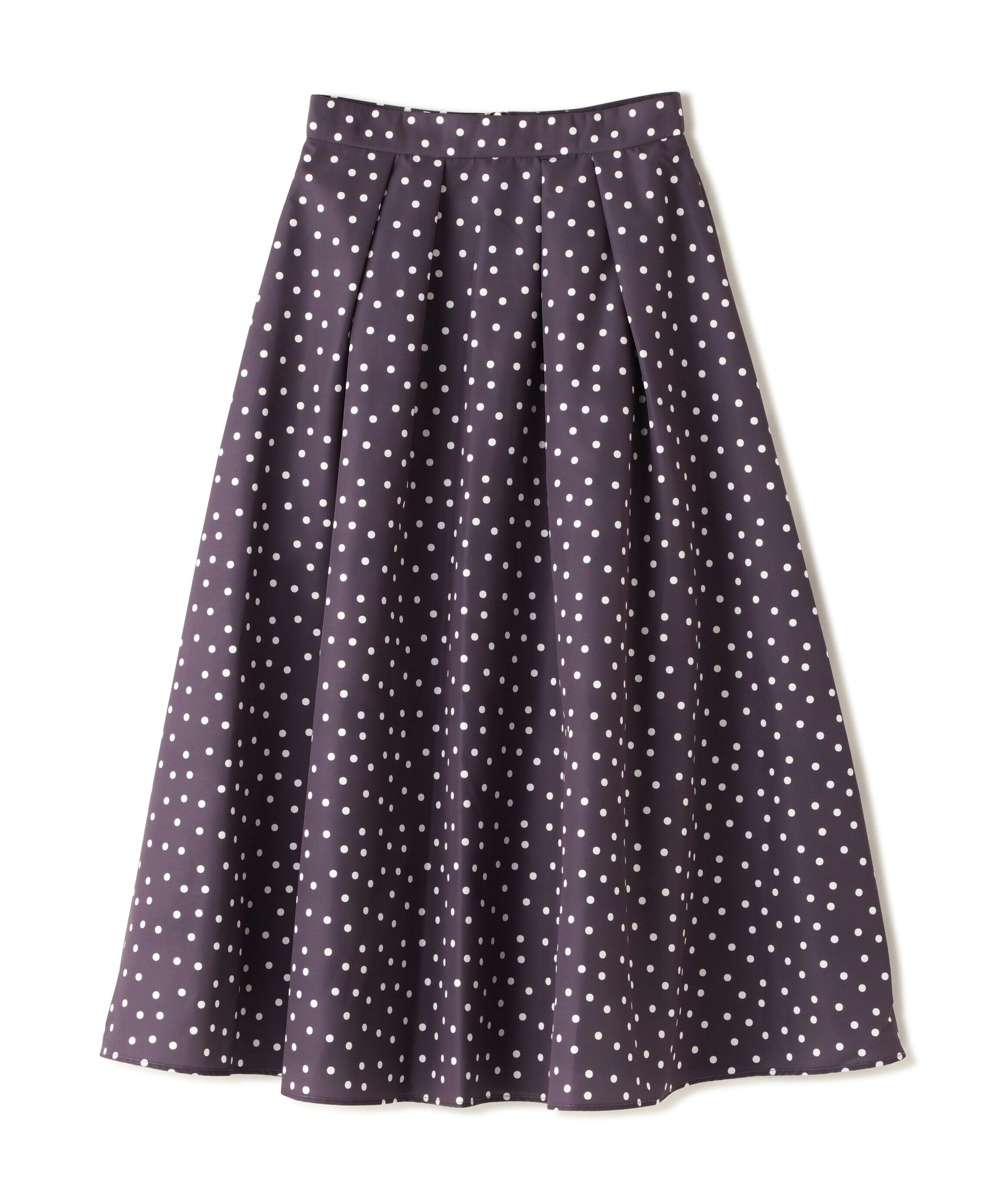 PROPORTION BODY DRESSING「ランダムドットタックフレアスカート24AW」|スカート|