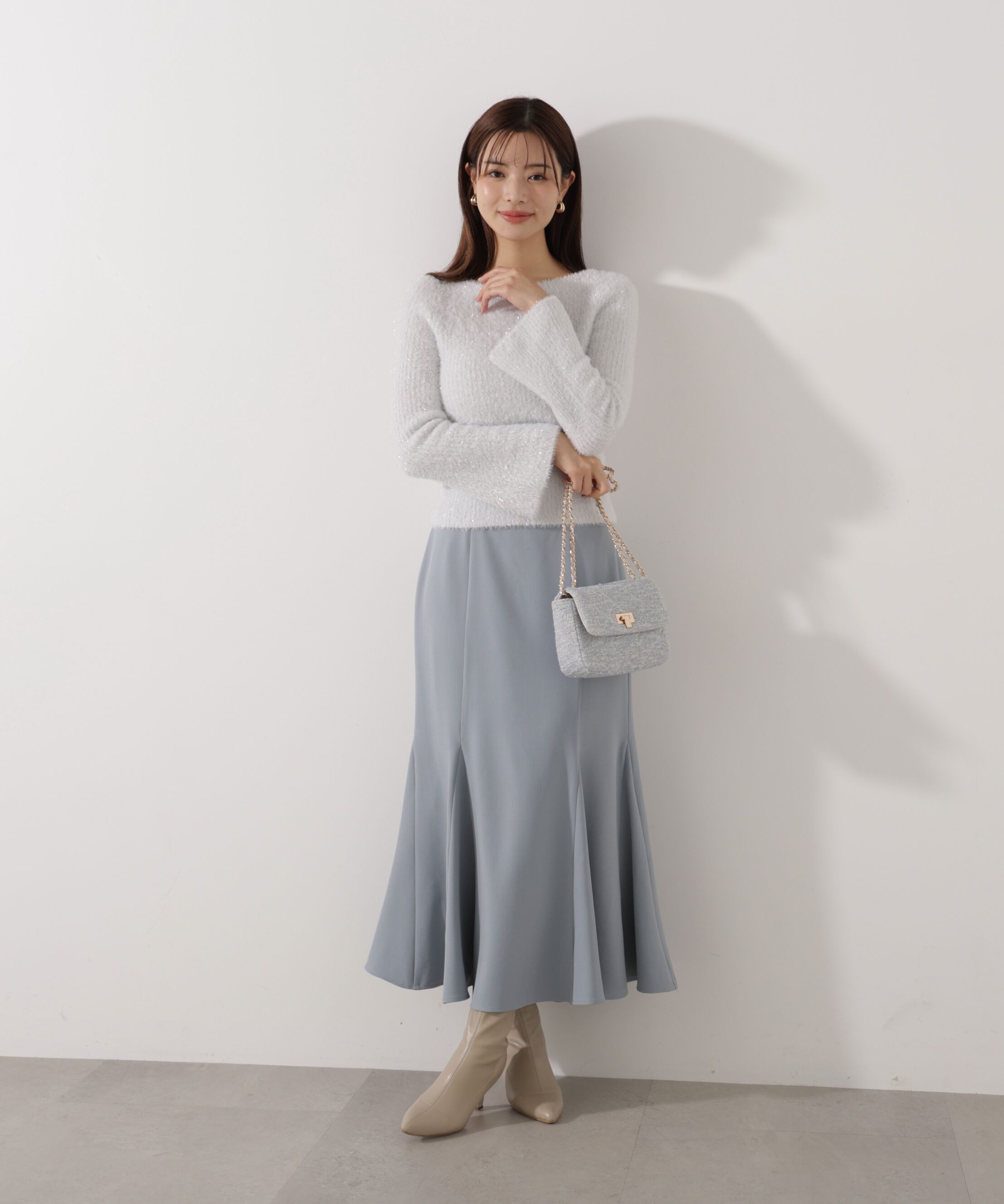 PROPORTION BODY DRESSING「ハイウエストマーメイドスカート　26SS」|スカート|