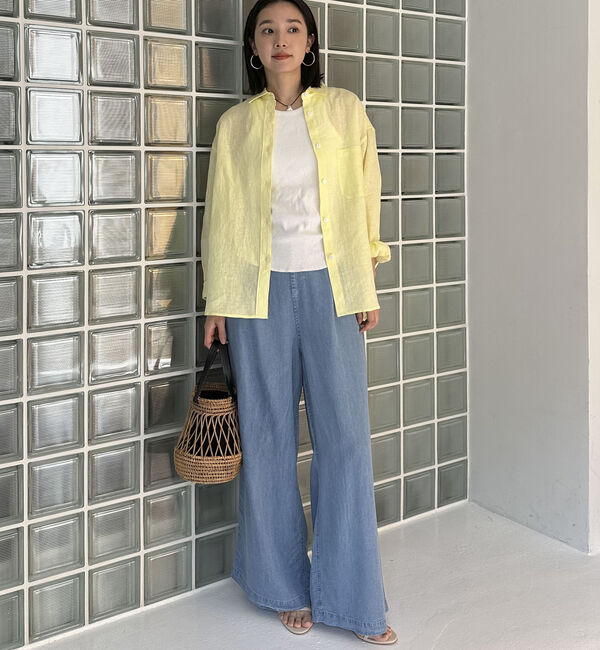 Doux archives「Ｆｌａｘリネンシャツ」|シャツ・ブラウス|