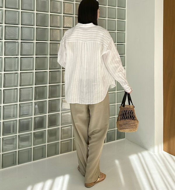 Doux archives「Ｆｌａｘリネンシャツ」|シャツ・ブラウス|