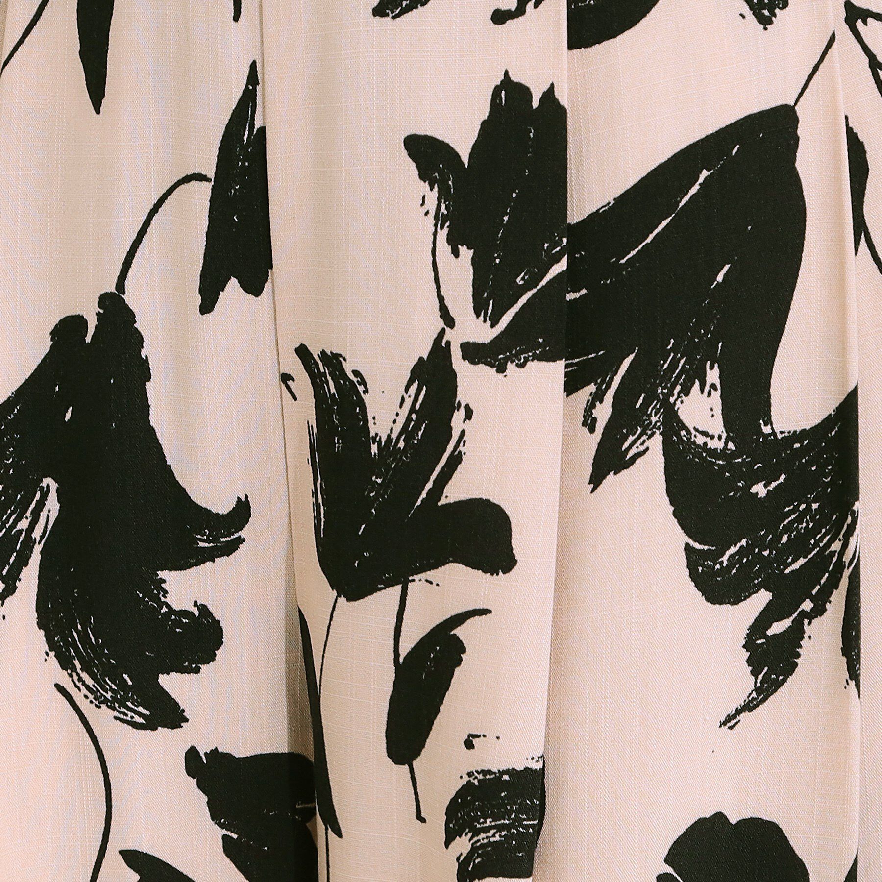 SHOO･LA･RUE「【S-LL/ひんやり】いつものコーデを華やかに 柄アソート 麻調ガウチョパンツ」|その他|