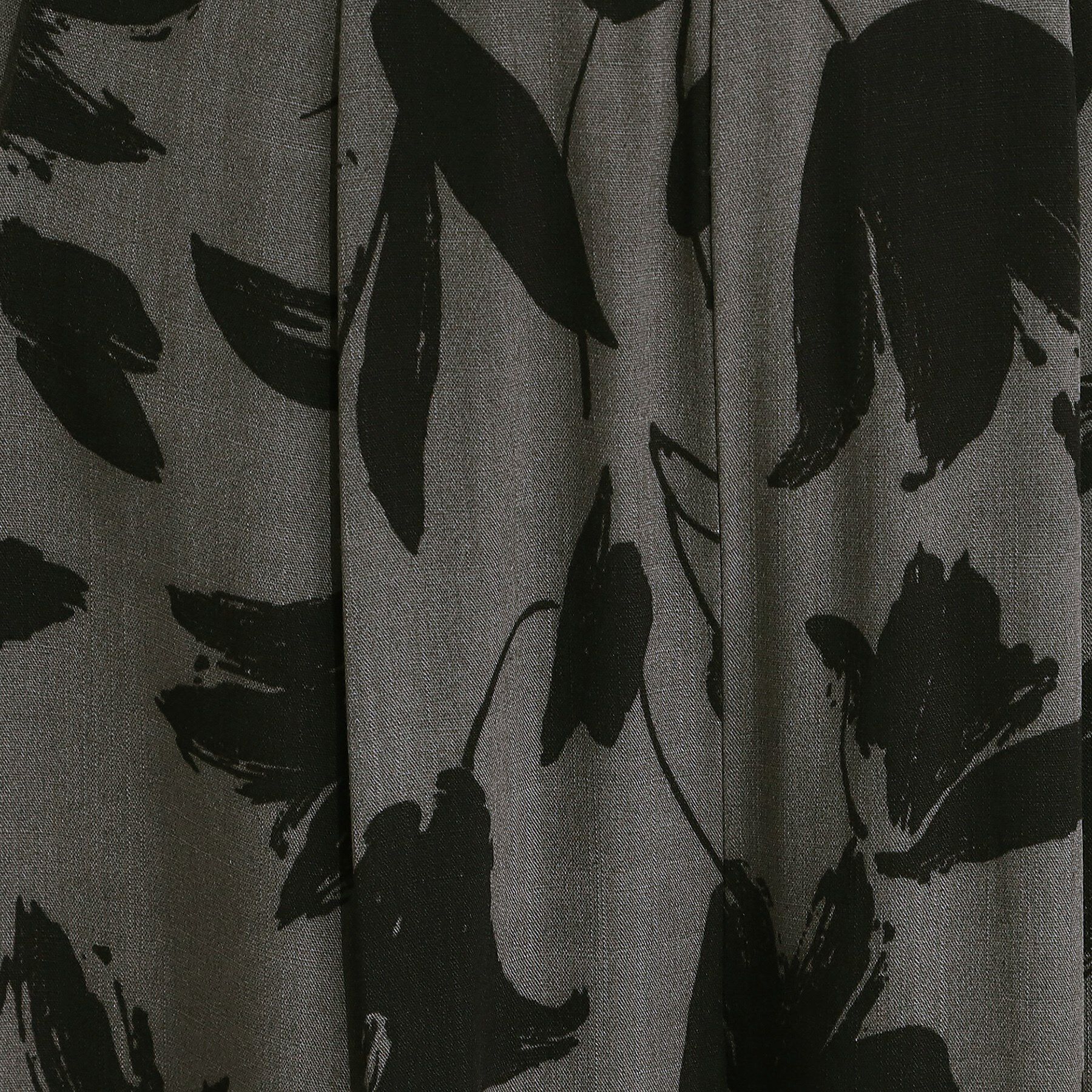 SHOO･LA･RUE「【S-LL/ひんやり】いつものコーデを華やかに 柄アソート 麻調ガウチョパンツ」|その他|