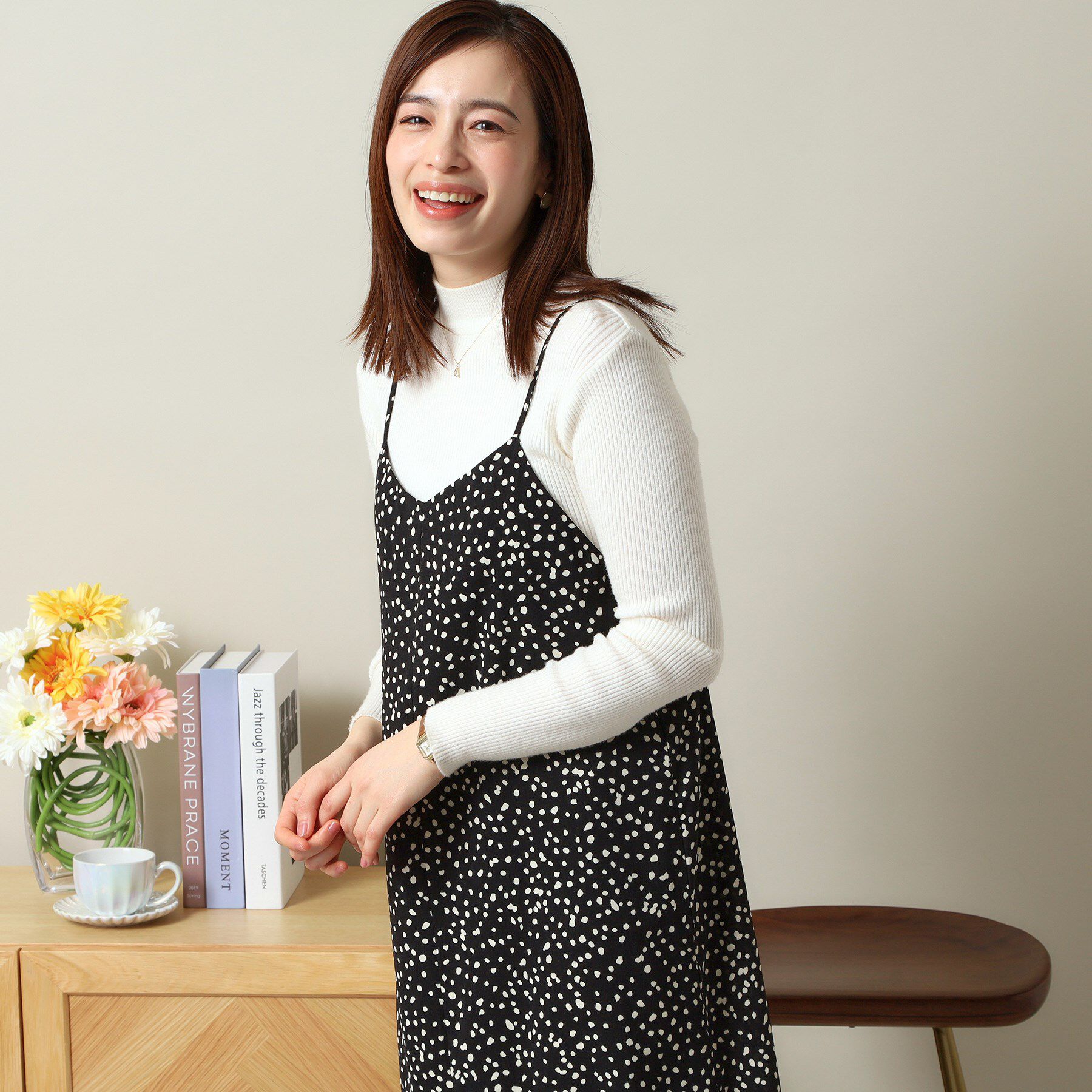 ITS&rsquo;DEMO「【手洗い可／シーズンレス】キャミワンピース」|ワンピース|