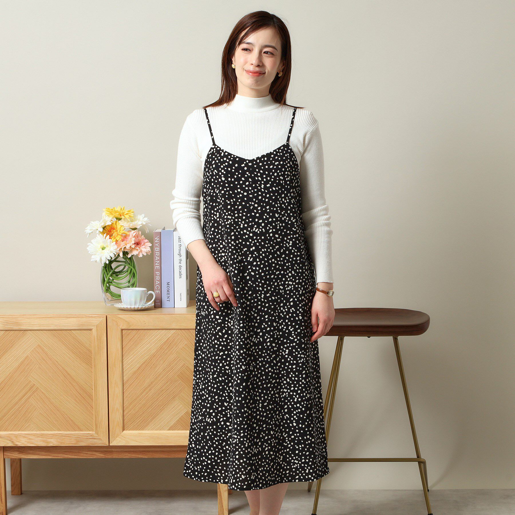 ITS&rsquo;DEMO「【手洗い可／シーズンレス】キャミワンピース」|ワンピース|