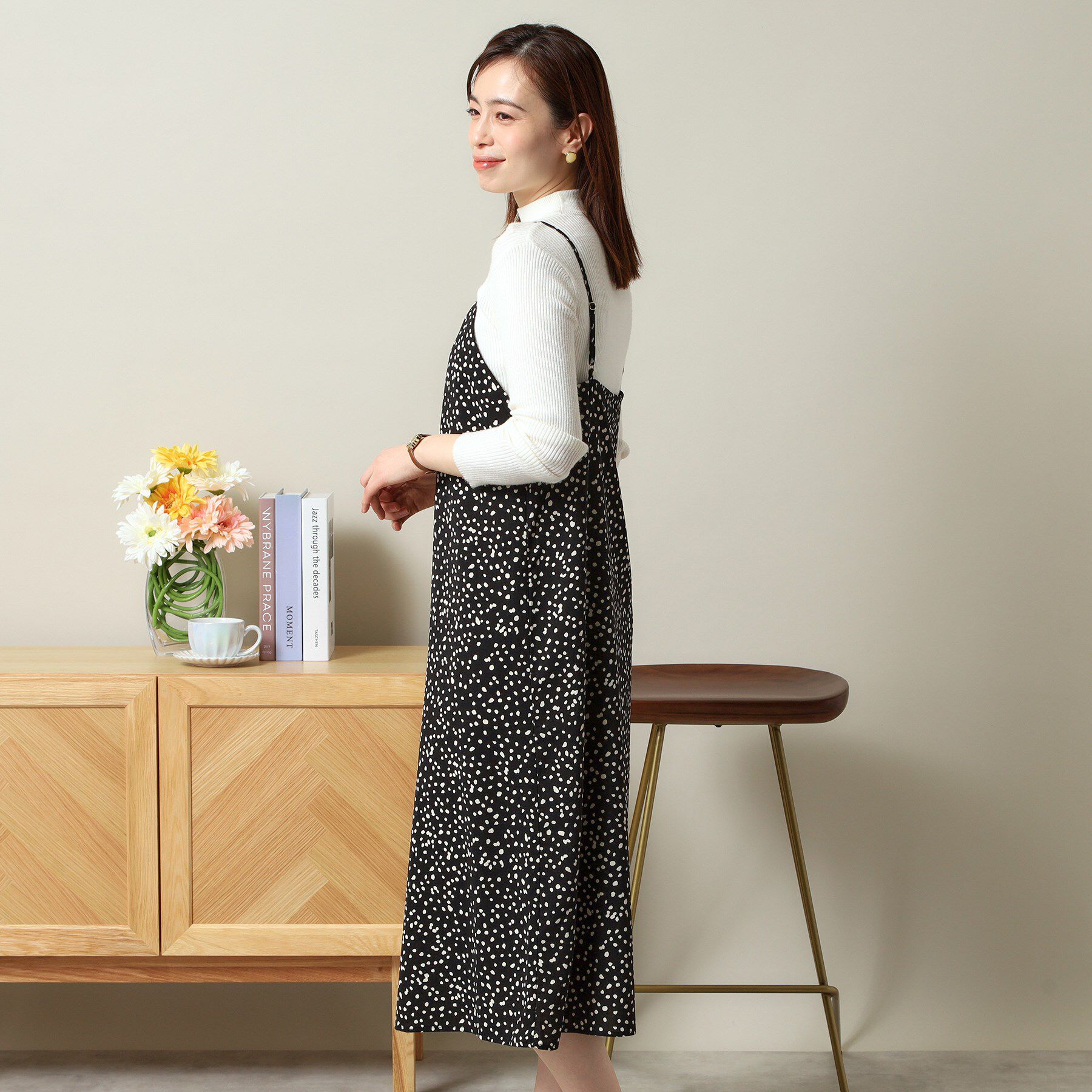 ITS&rsquo;DEMO「【手洗い可／シーズンレス】キャミワンピース」|ワンピース|