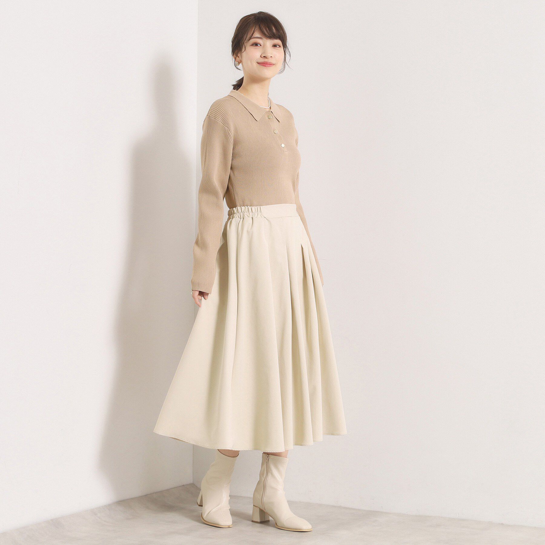 ITS&rsquo;DEMO「【手洗い可】ドッキングワンピース」|ワンピース|