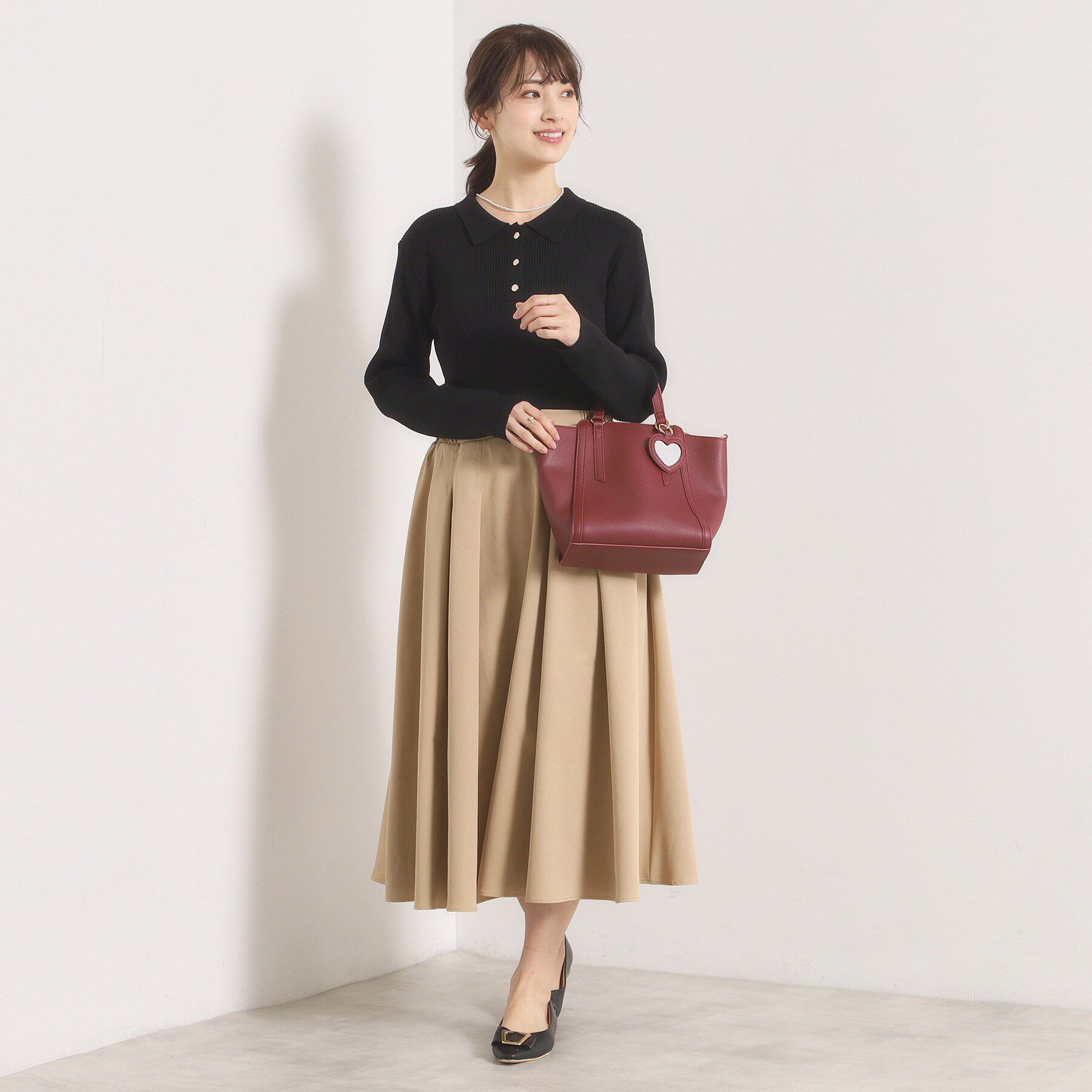 ITS&rsquo;DEMO「【手洗い可】ドッキングワンピース」|ワンピース|