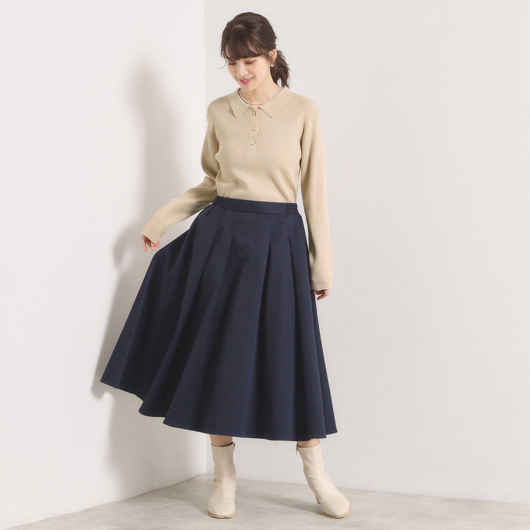 ITS&rsquo;DEMO「【手洗い可】ドッキングワンピース」|ワンピース|