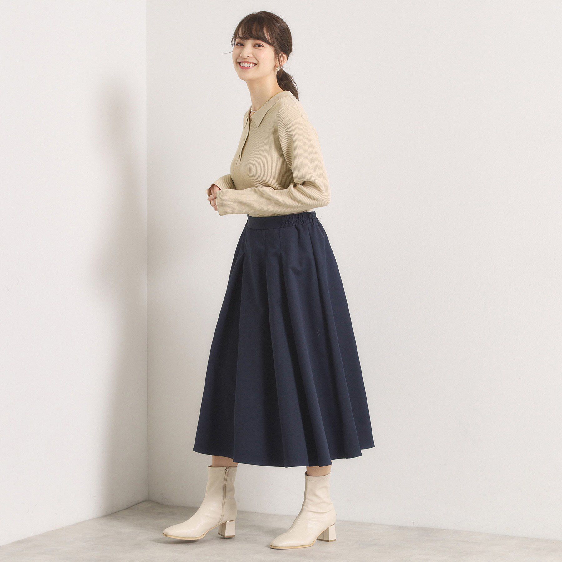 ITS&rsquo;DEMO「【手洗い可】ドッキングワンピース」|ワンピース|