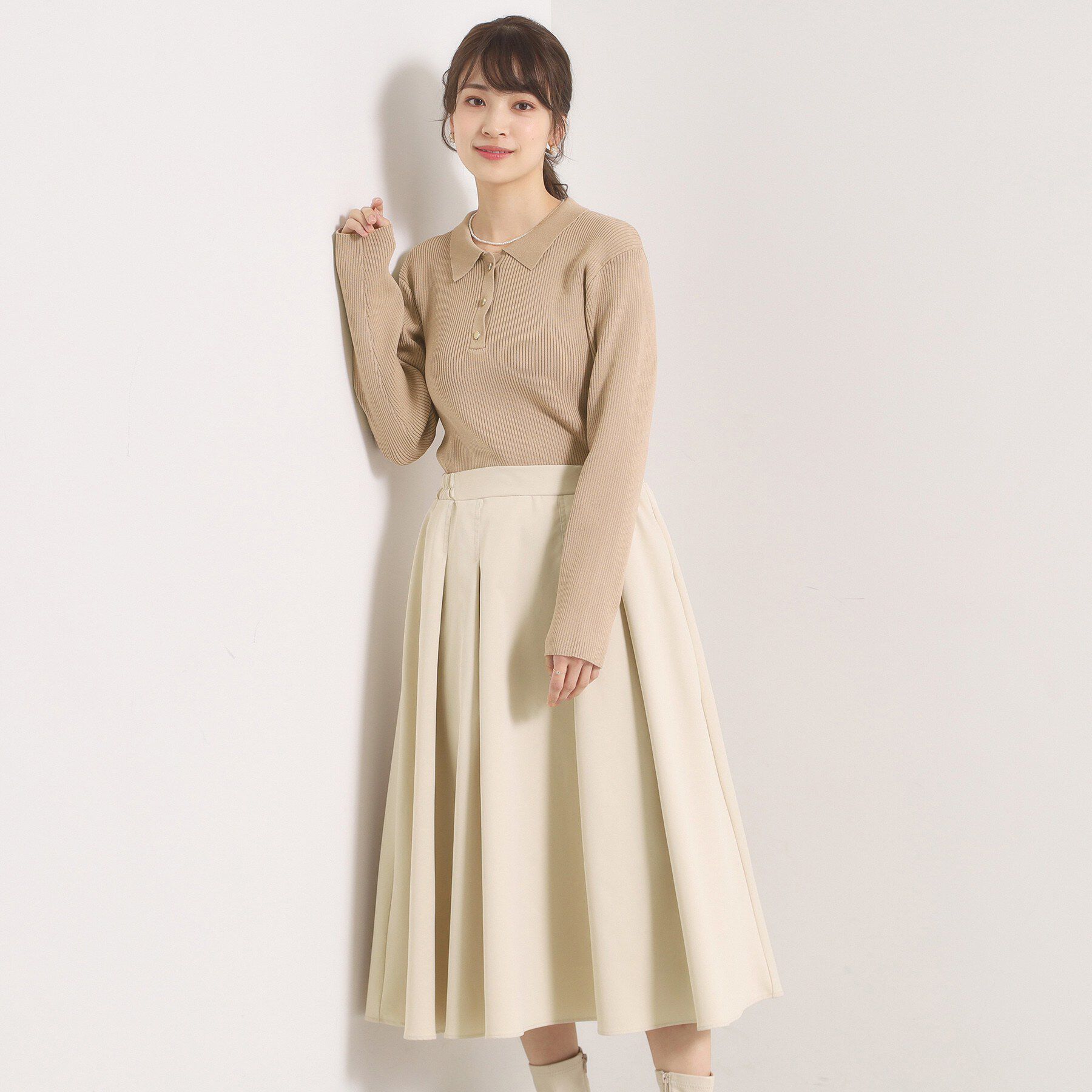 ITS&rsquo;DEMO「【手洗い可】ドッキングワンピース」|ワンピース|