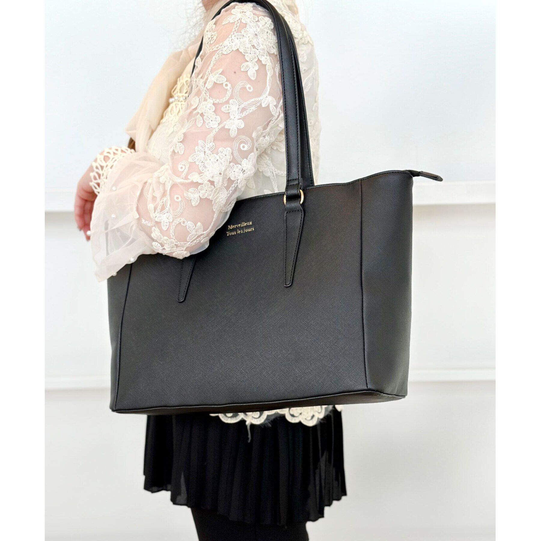 Ober Tashe「シンプル3層トートバッグ」|トートバッグ|