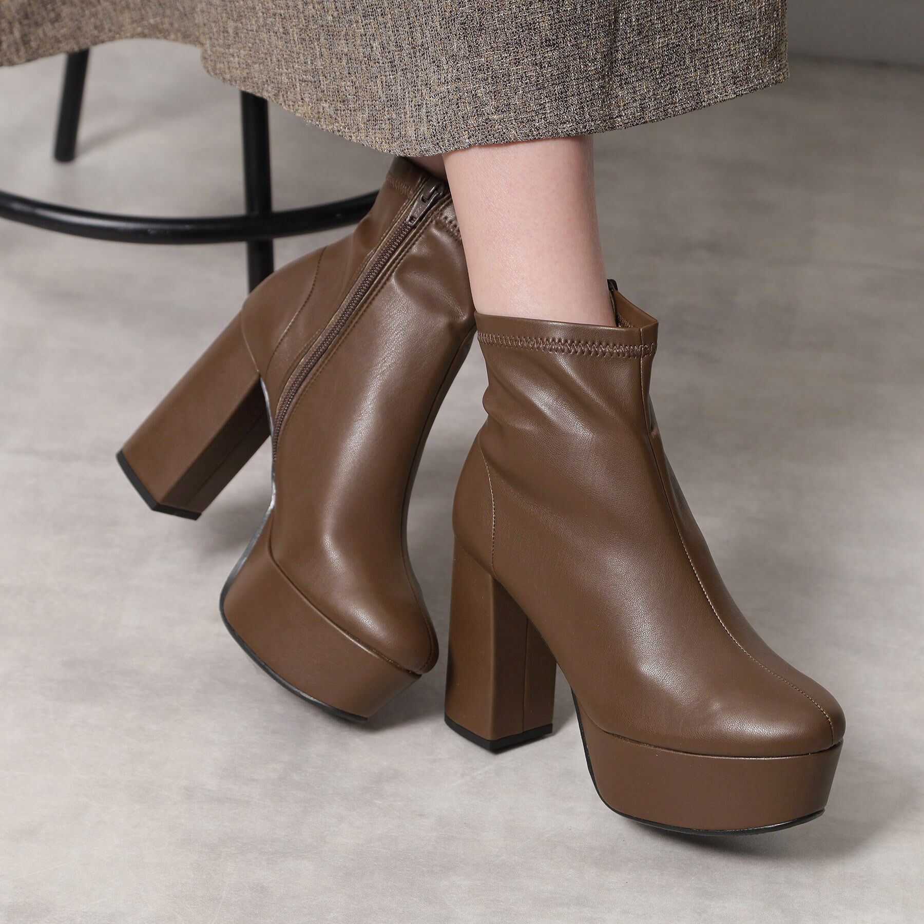 ESPERANZA「ラク盛りショートブーツ」|ショートブーツ|