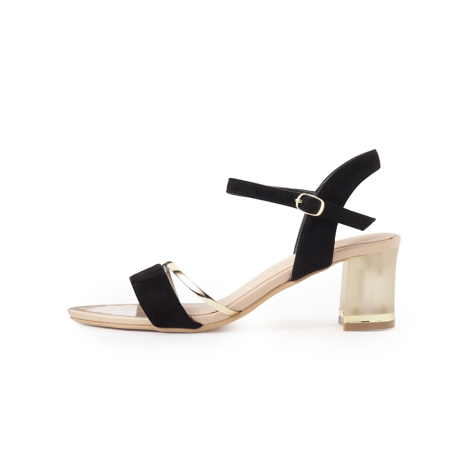 ESPERANZA「クリアヒールアンクルストラップ 24SS」|サンダル|