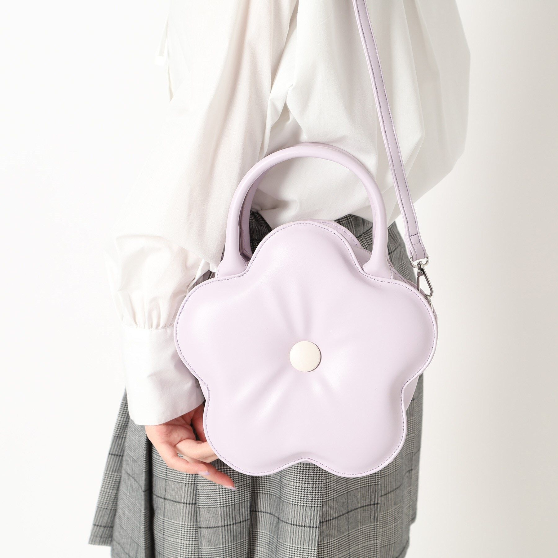 Ober Tashe「フラワー2WAYバッグ」|ハンドバッグ|