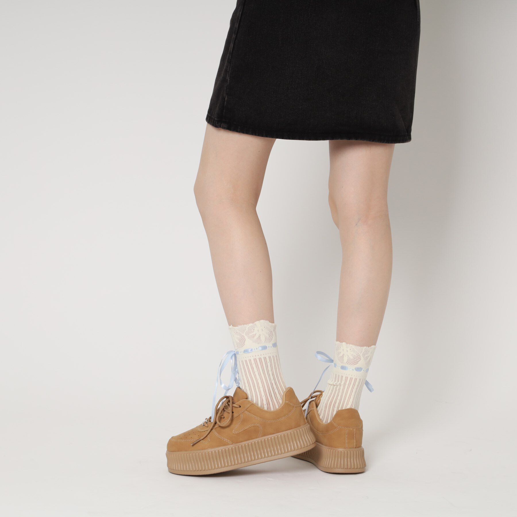 csT&P「厚底プラットフォームスニーカー」|スニーカー|