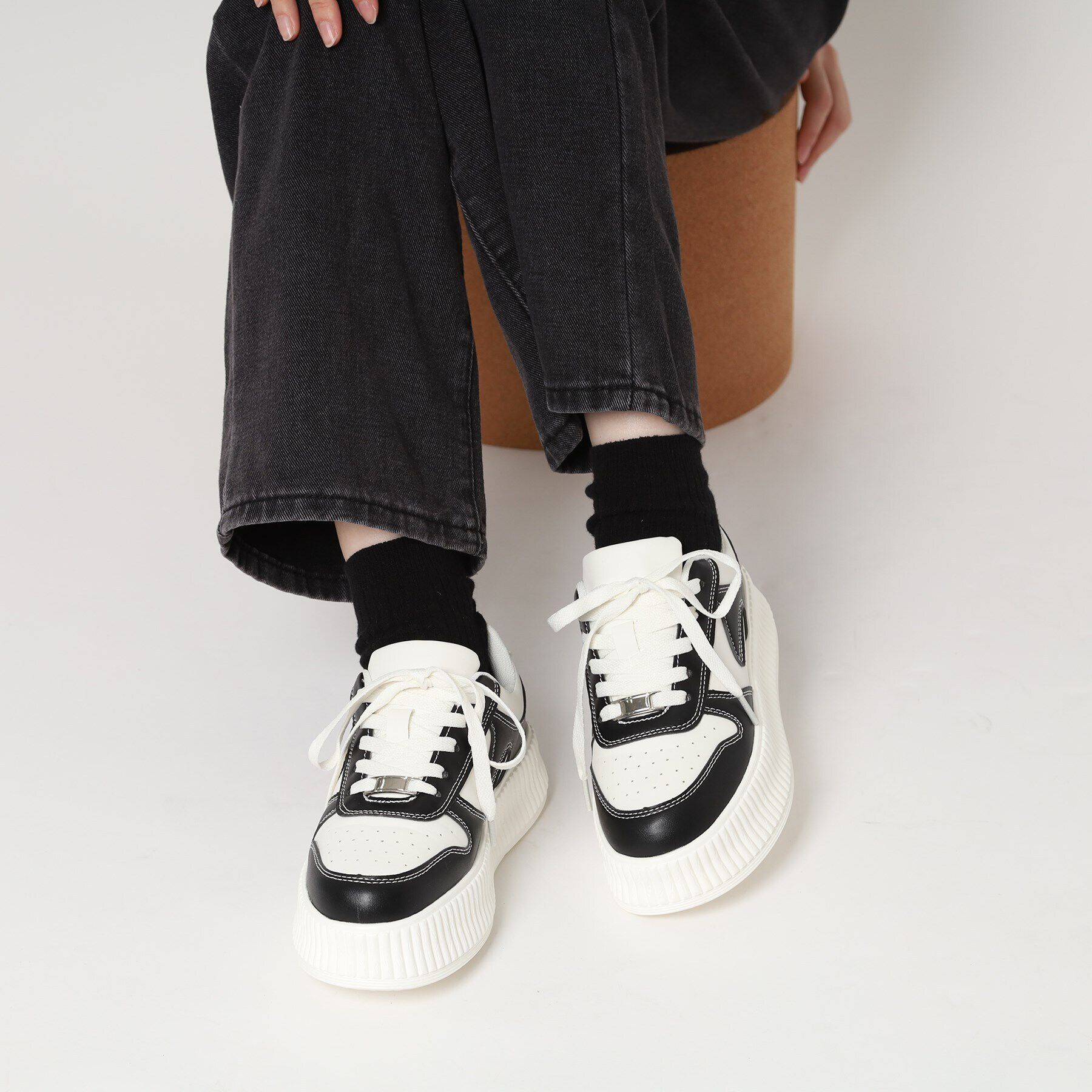 csT&P「厚底プラットフォームスニーカー」|スニーカー|