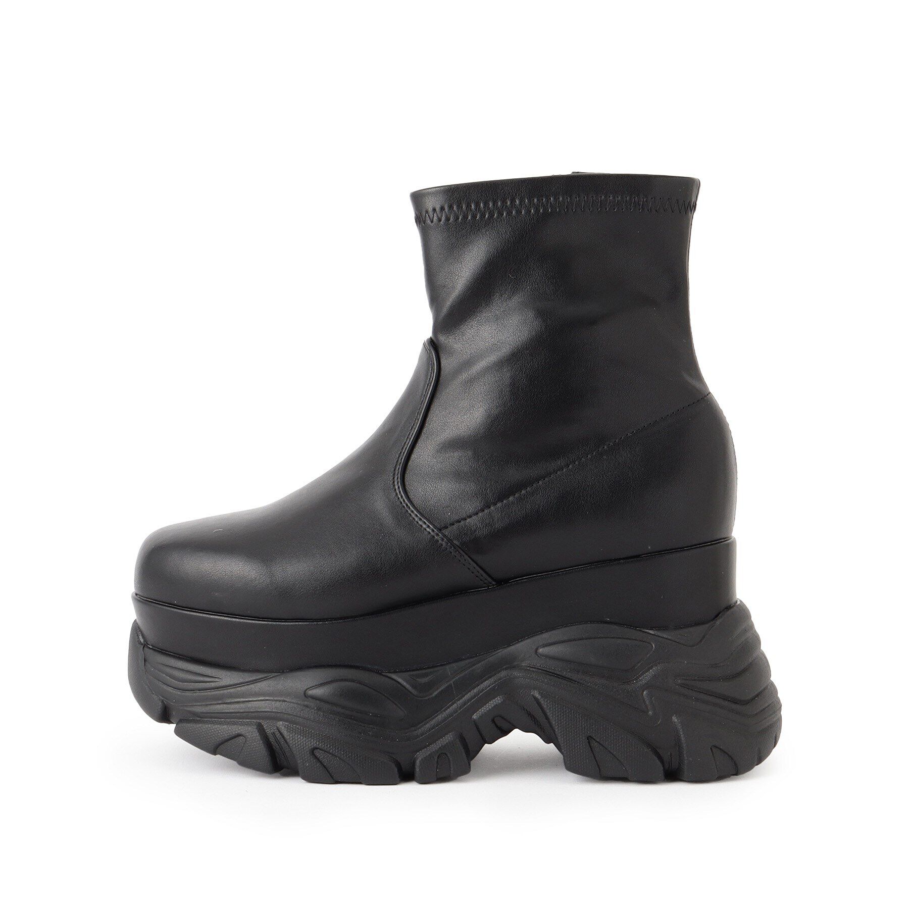 csT&P「厚底ラバーストームブーツ」|ショートブーツ|