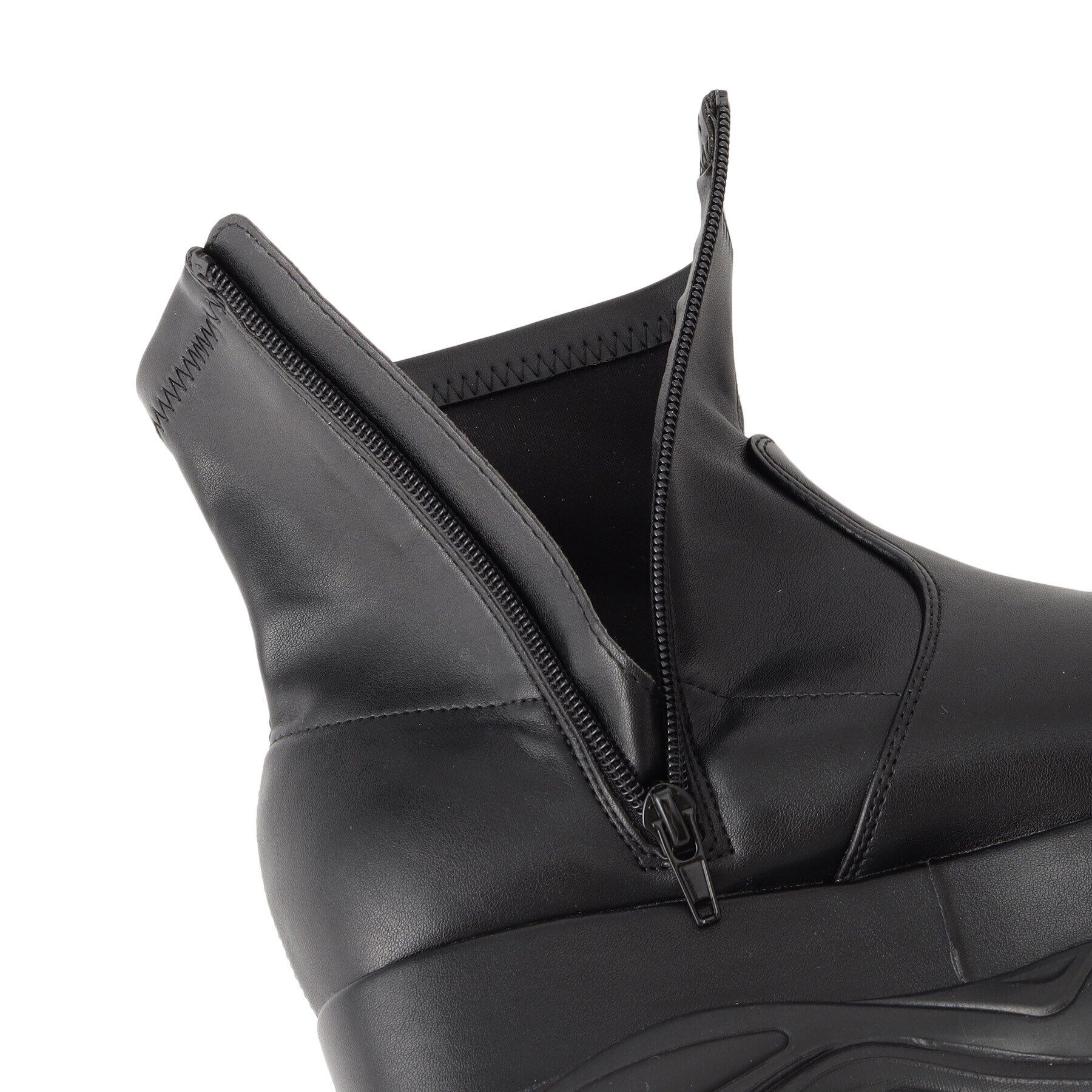 csT&P「厚底ラバーストームブーツ」|ショートブーツ|