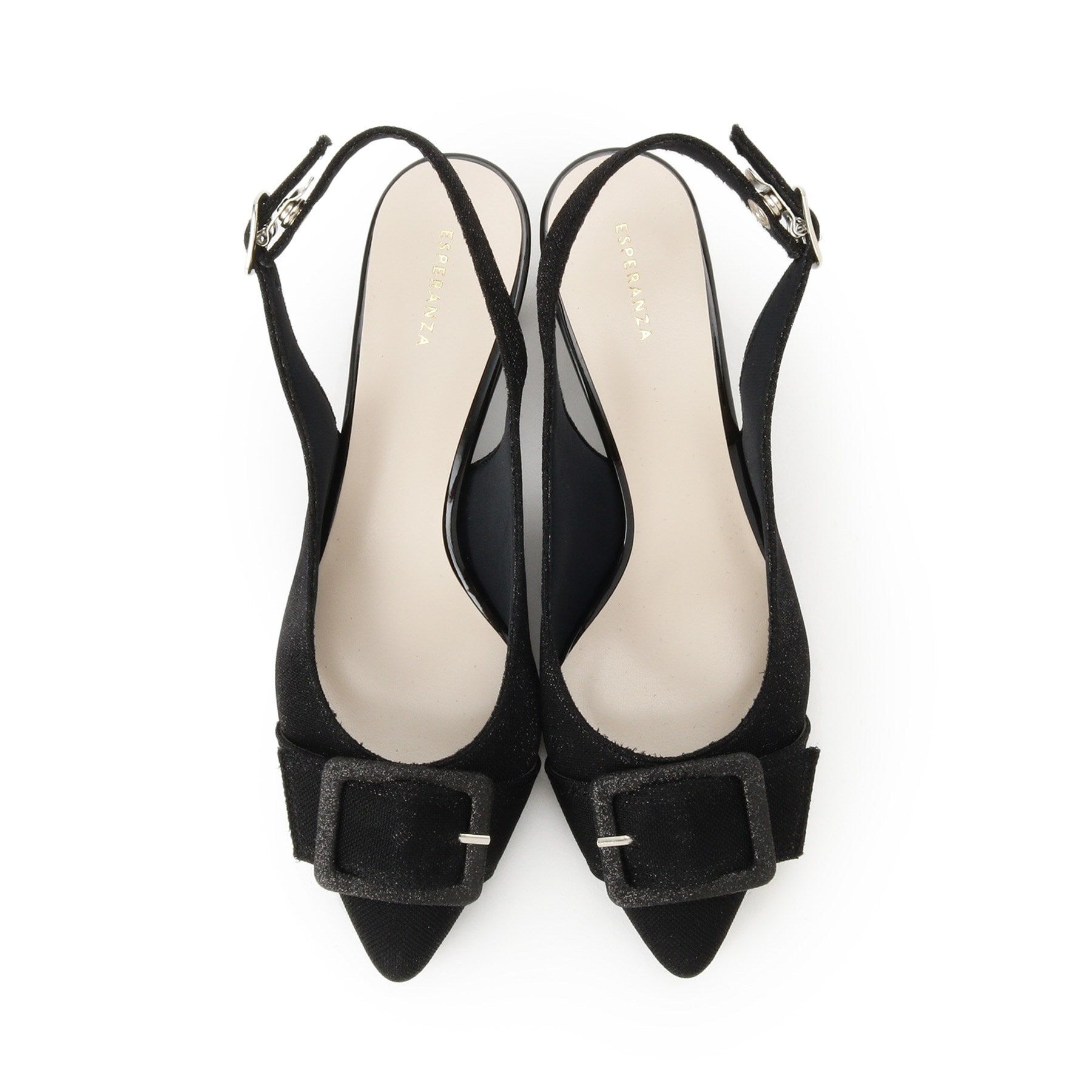 ESPERANZA「バックストラップバックルヒールパンプス」|パンプス|