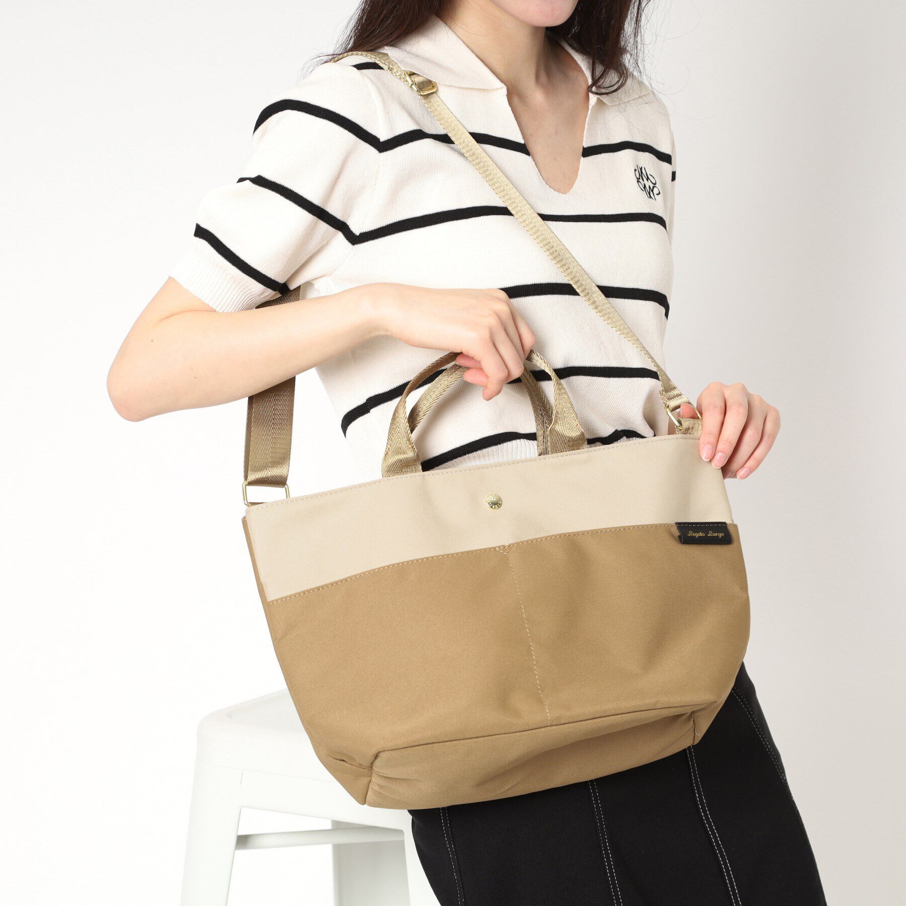 Ober Tashe「撥水両立バッグ ハンドル付ショルダー」|ショルダー・メッセンジャー|