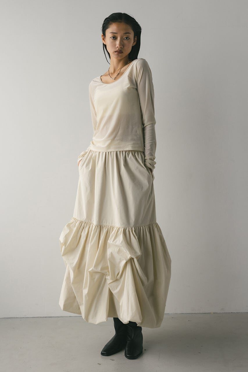 STYLEMIXER「ヘムタックバルーンスカート」|スカート|