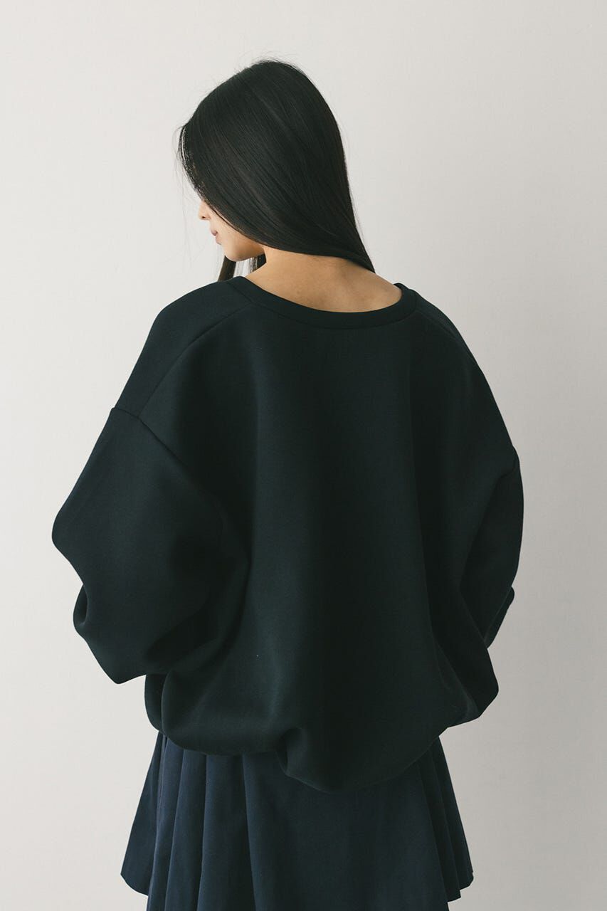 STYLEMIXER「Vネックフォルムダンボールトップ」|Tシャツ・カットソー|