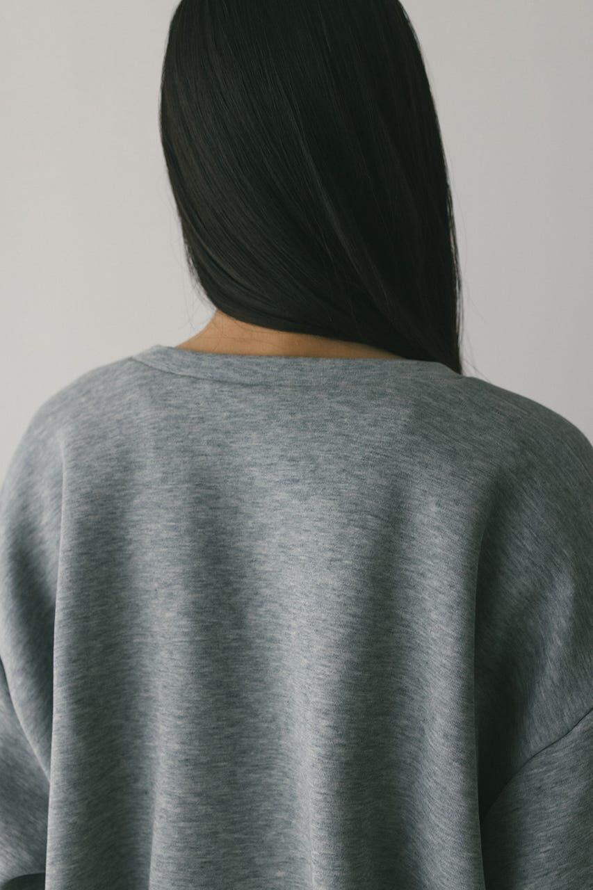 STYLEMIXER「Vネックフォルムダンボールトップ」|Tシャツ・カットソー|