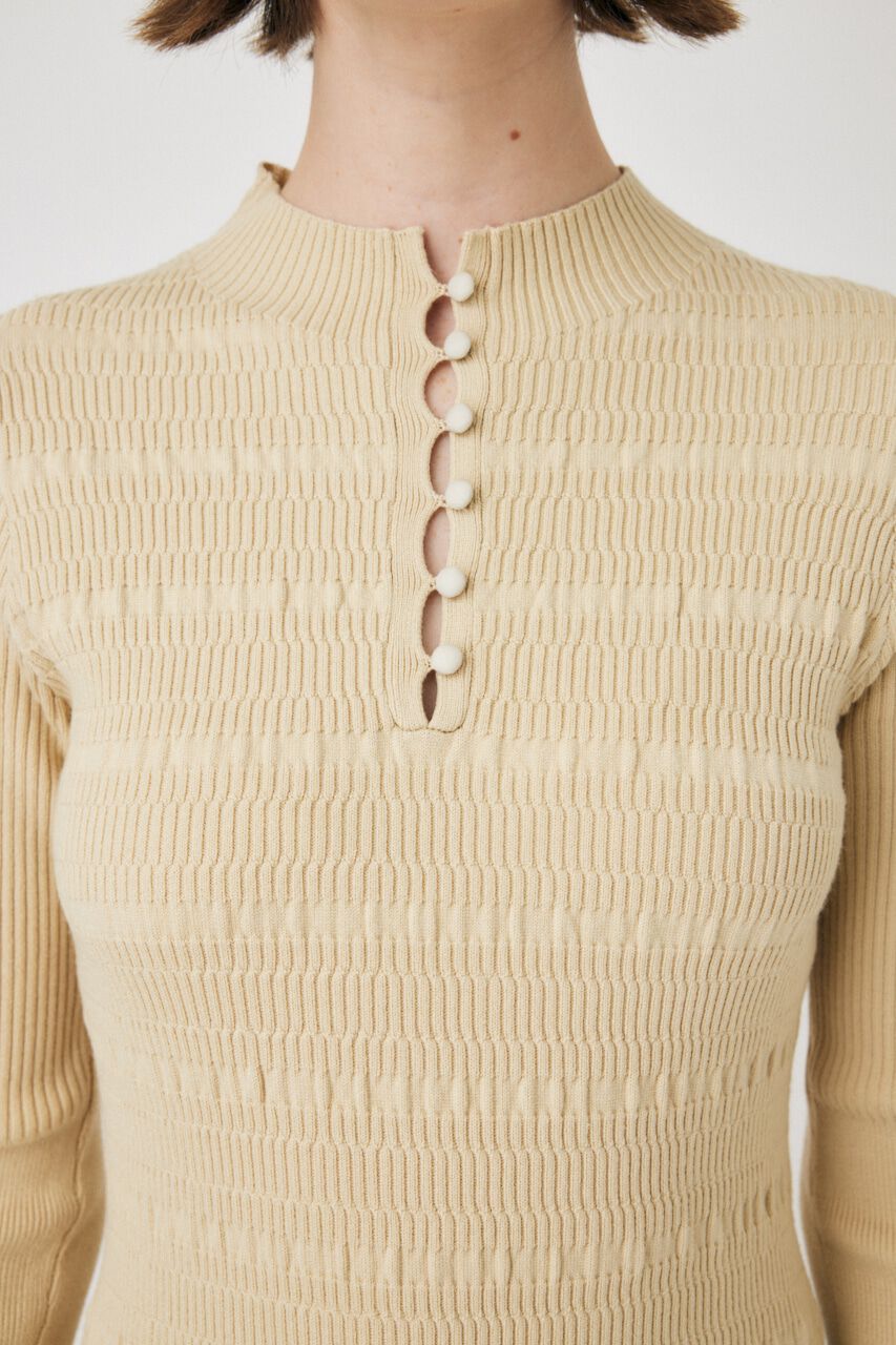 MOUSSY「FLARE HEM KNIT ドレス」|ワンピース|