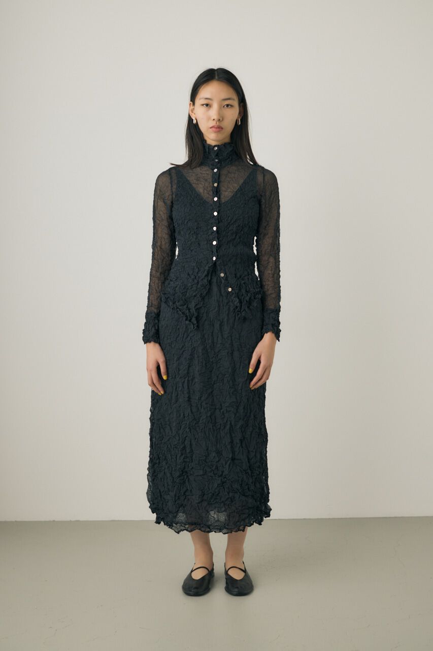 MOUSSY「リンクル2WAYスカート　リサイクルポリエステル使用」|スカート|BLK