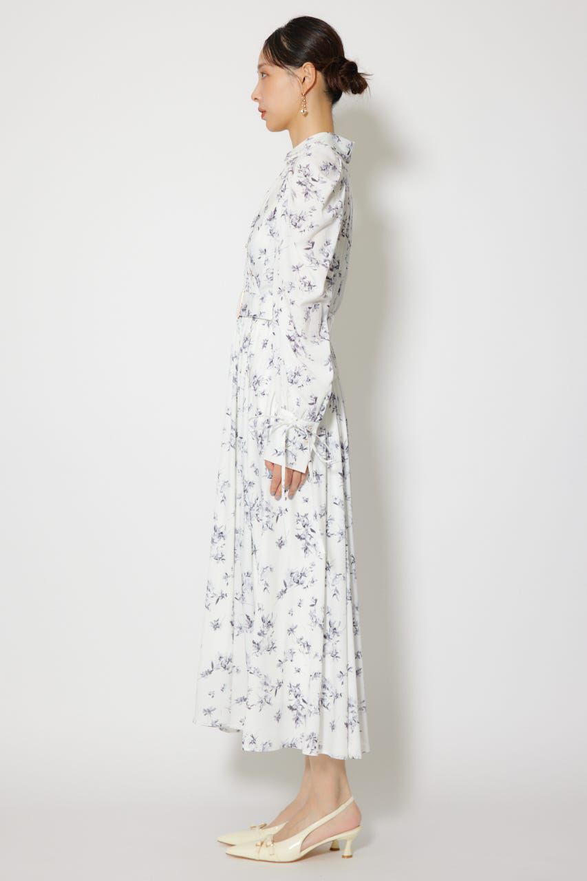 rienda「カシュクールフレアシャツワンピース」|ワンピース|