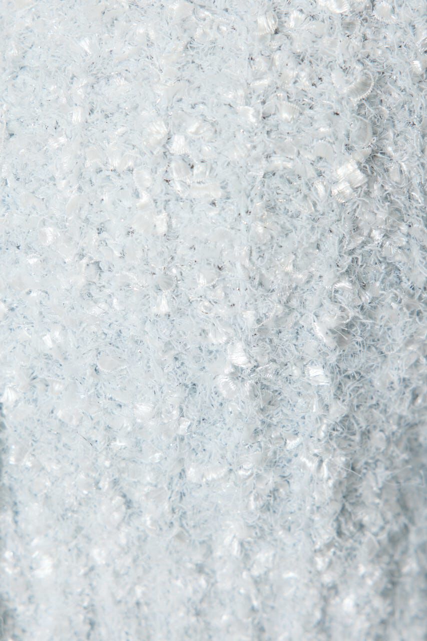 rienda「デザインボタンオフショルニットカーディガントップス」|ニット・セーター|