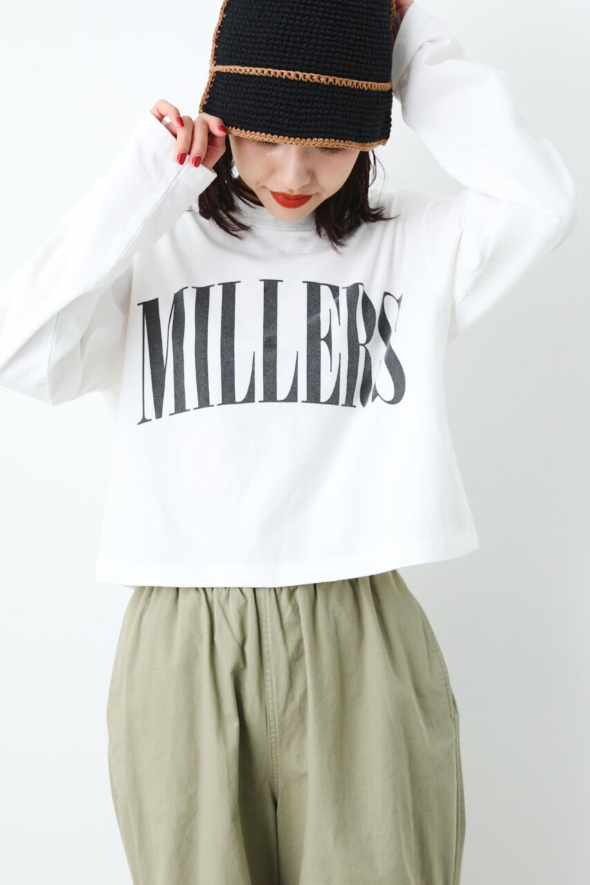 RODEO CROWNS「MILLERSショートL/S Tシャツ」|Tシャツ・カットソー|WHT