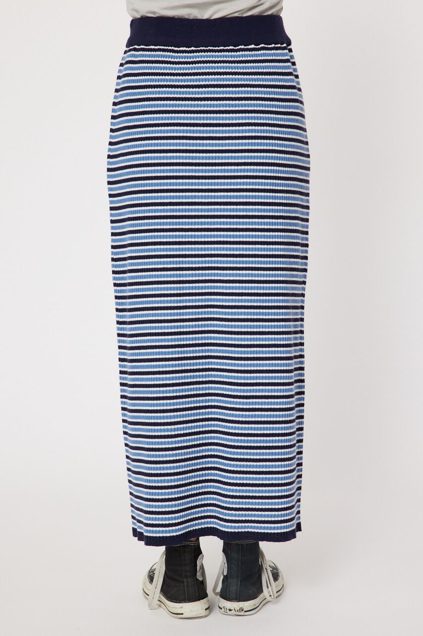 RODEO CROWNS「ボーダーリブニット スカート」|スカート|