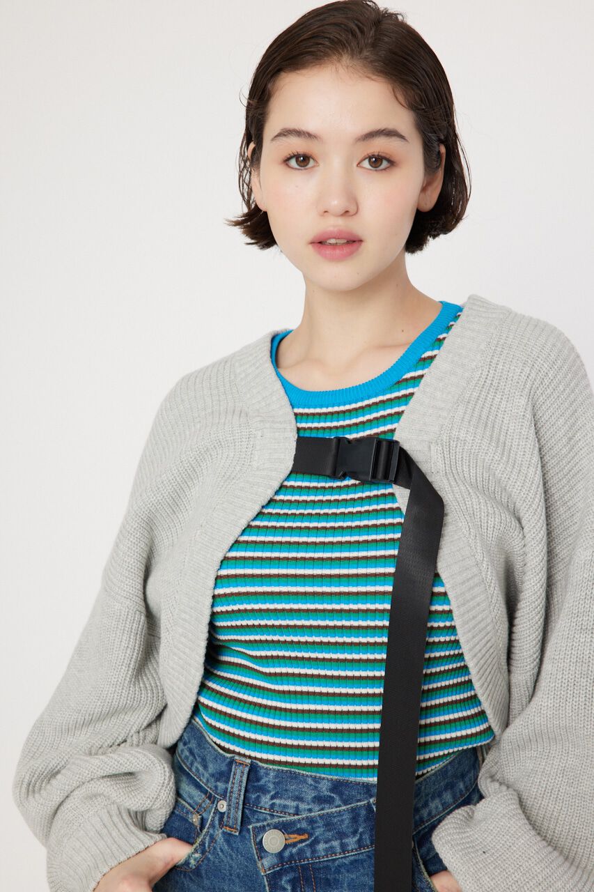 RODEO CROWNS「ボレロニット」|ニット・セーター|L/T.GRY1