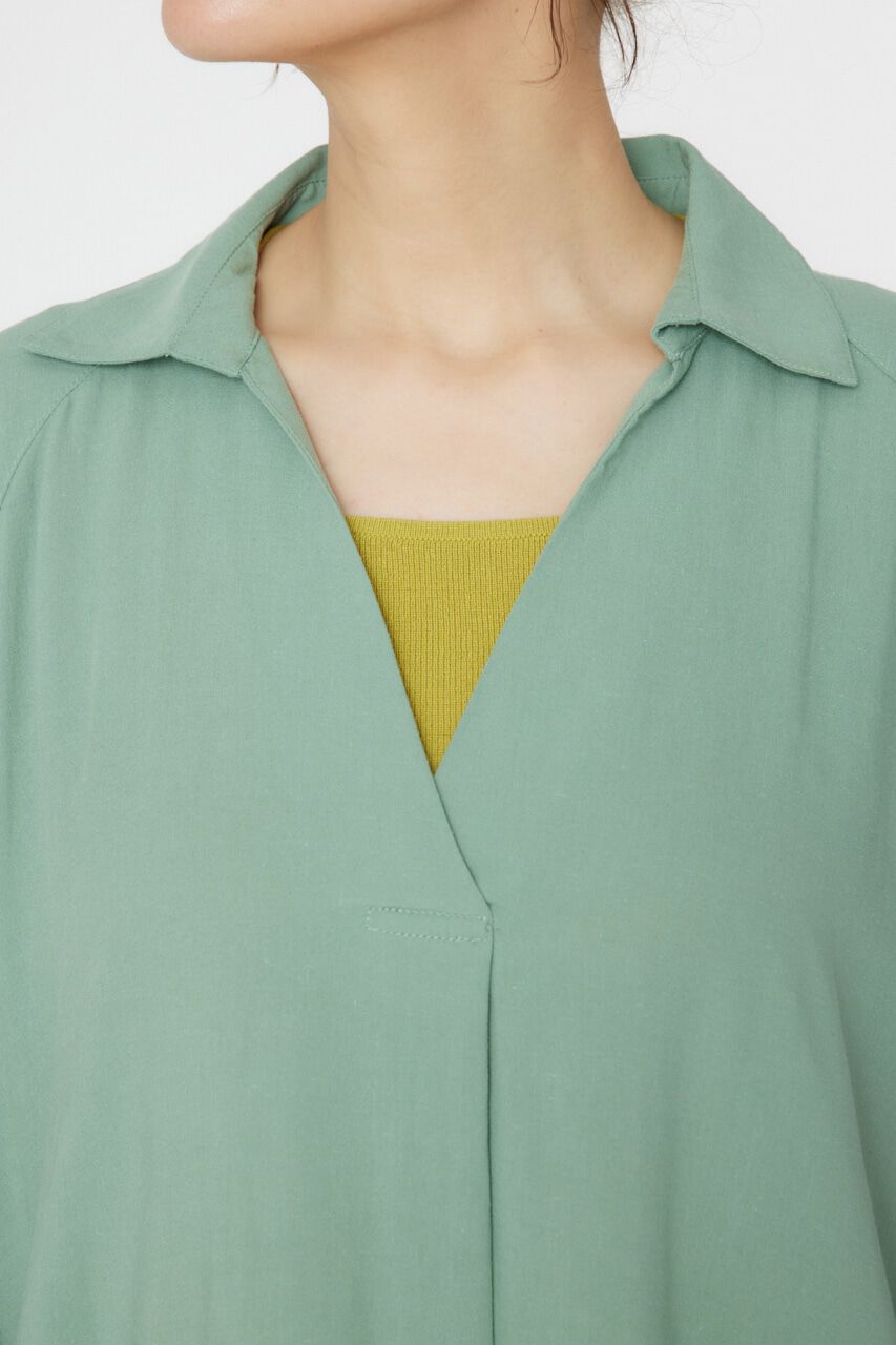 RODEO CROWNS「スキッパーシャツワンピース」|ワンピース|