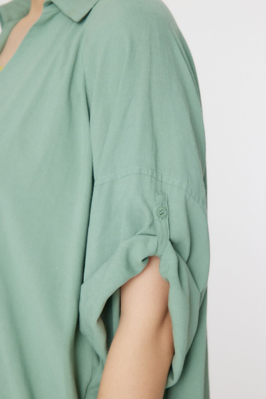 RODEO CROWNS「スキッパーシャツワンピース」|ワンピース|