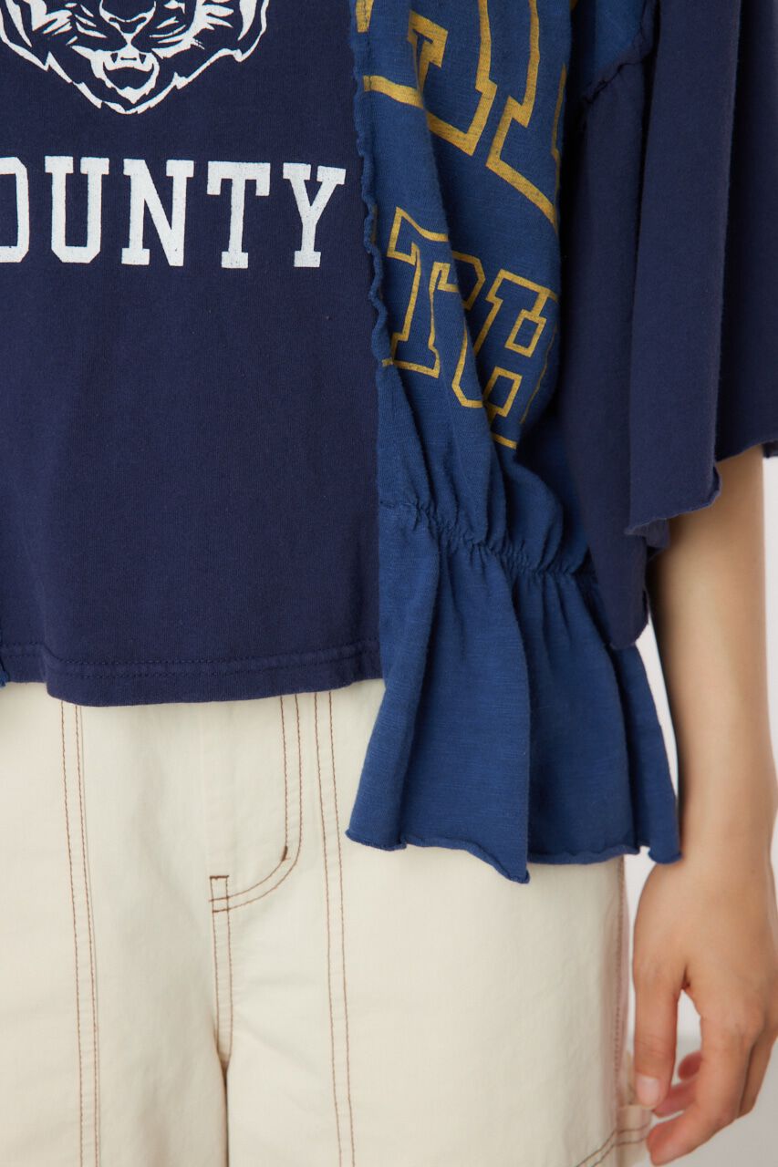 RODEO CROWNS「ドッキングカレッジトップス」|Tシャツ・カットソー|