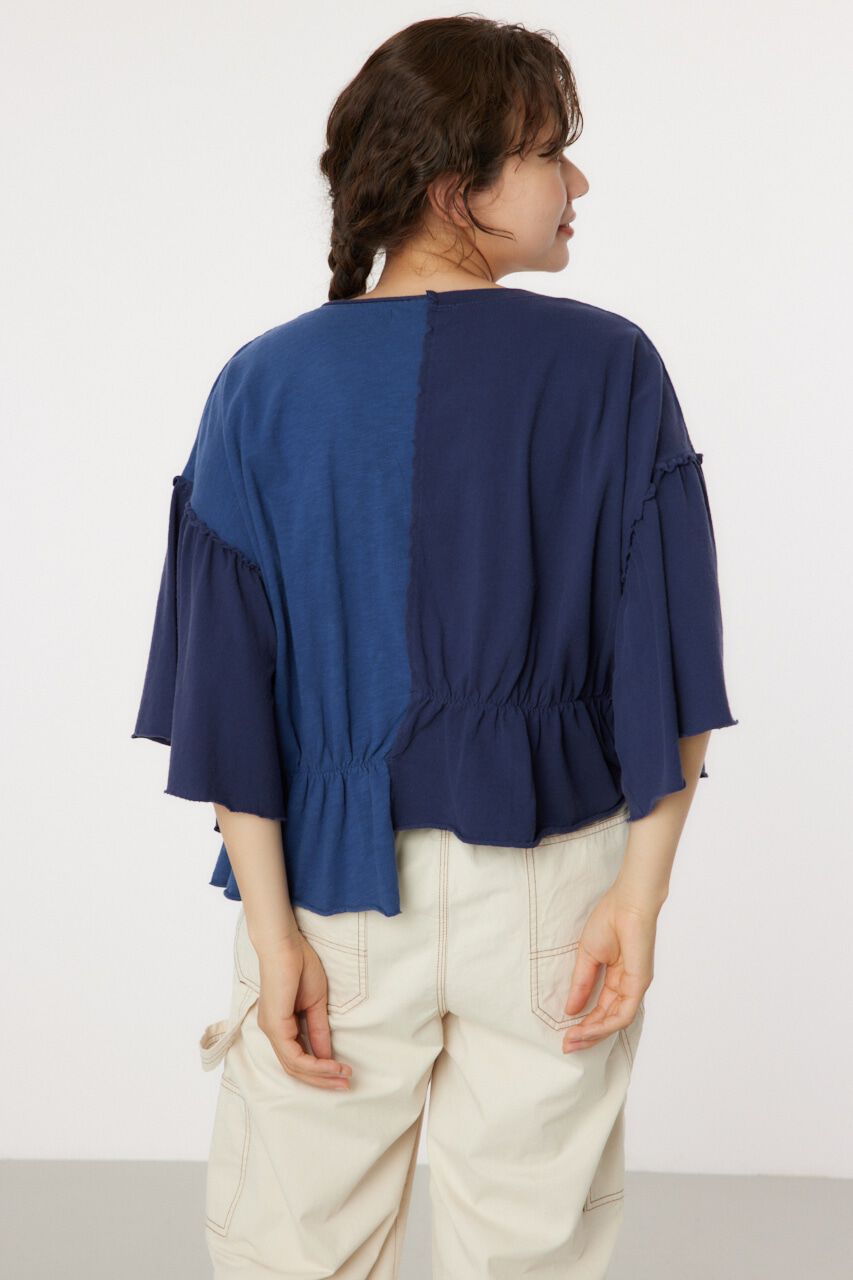 RODEO CROWNS「ドッキングカレッジトップス」|Tシャツ・カットソー|