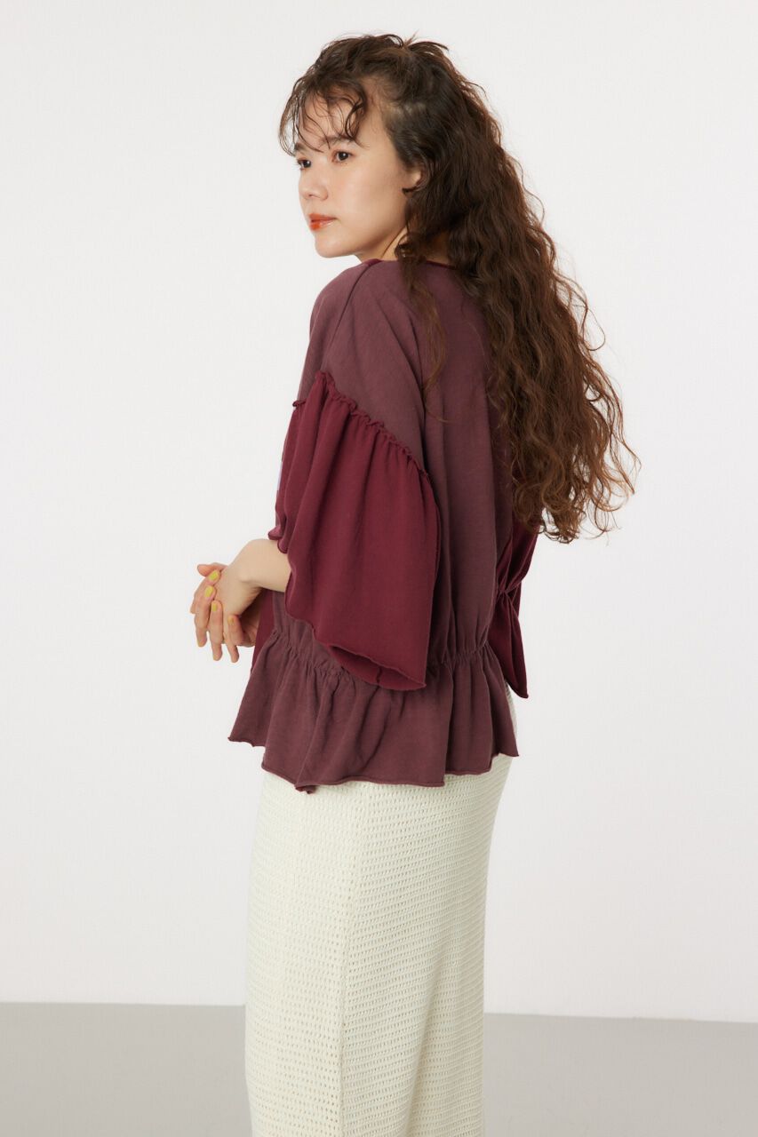 RODEO CROWNS「ドッキングカレッジトップス」|Tシャツ・カットソー|